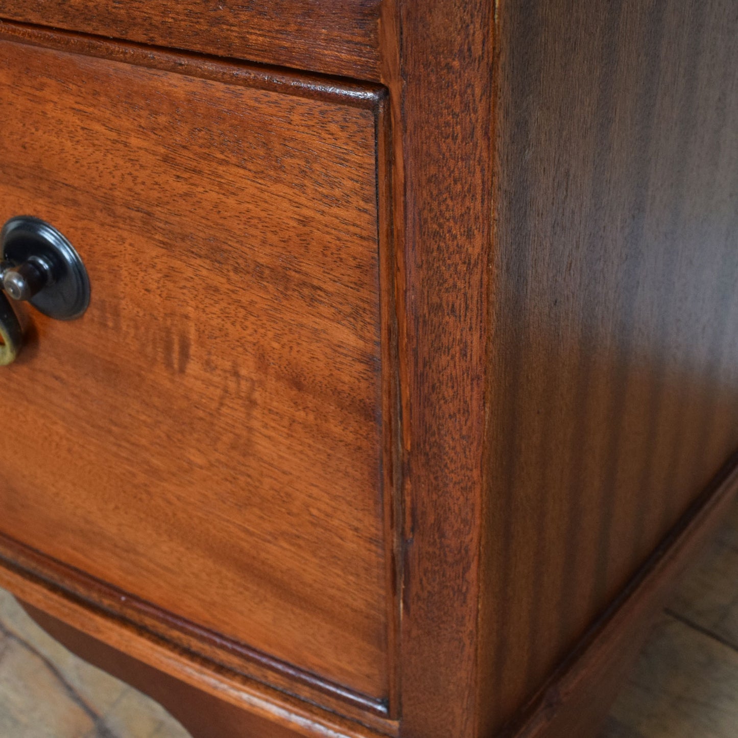 Restored Bow Fronted Chest of Drawers