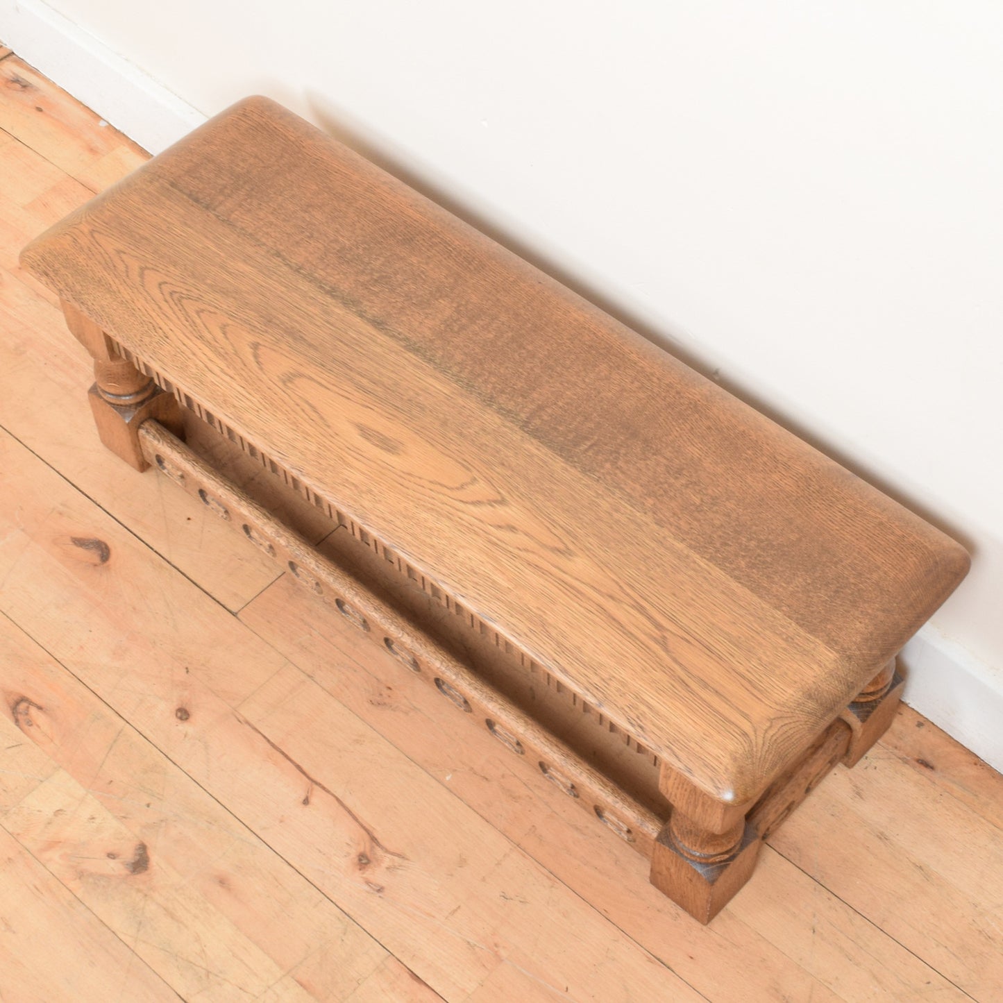 Carved Oak Coffee Table