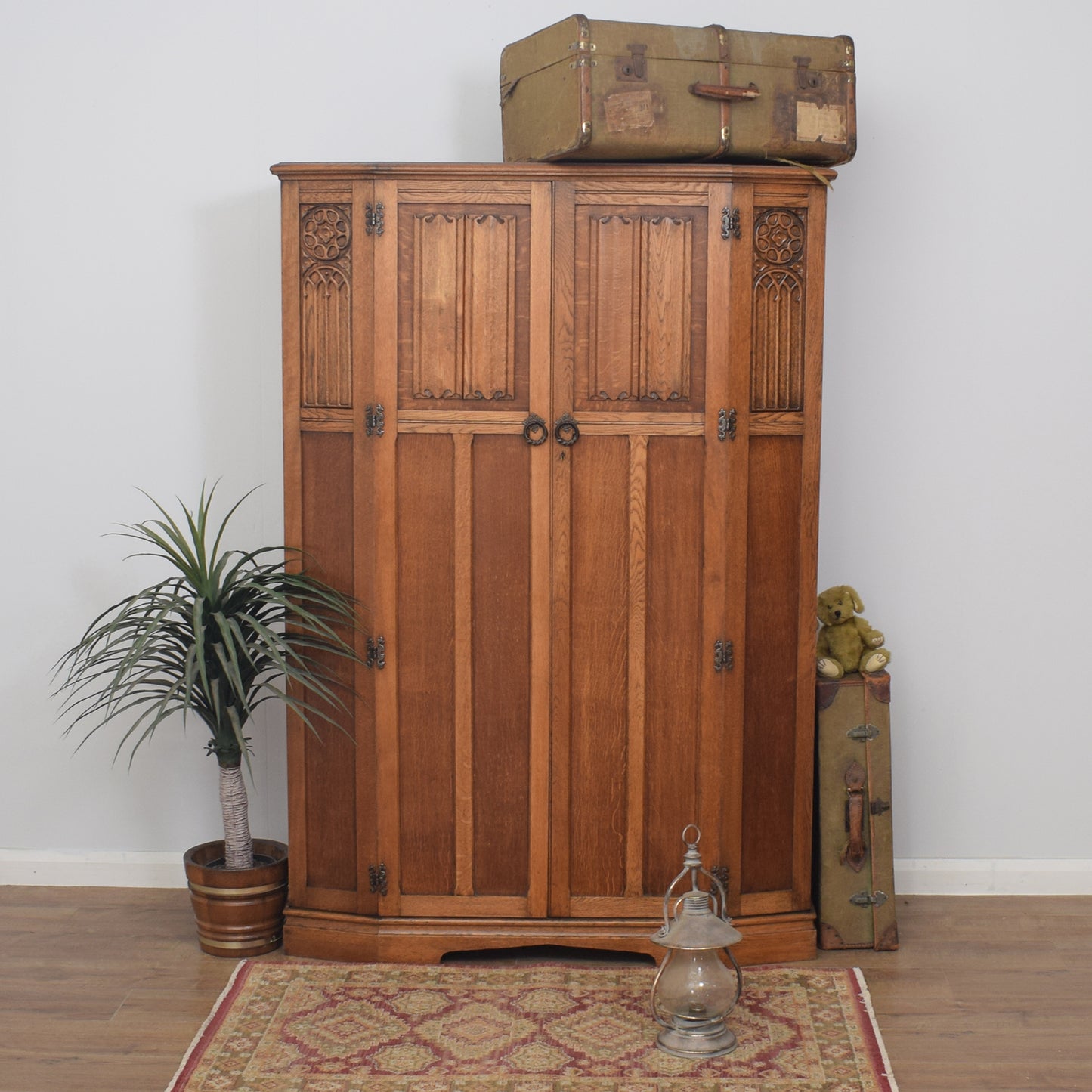 Restored Oak Wardrobe