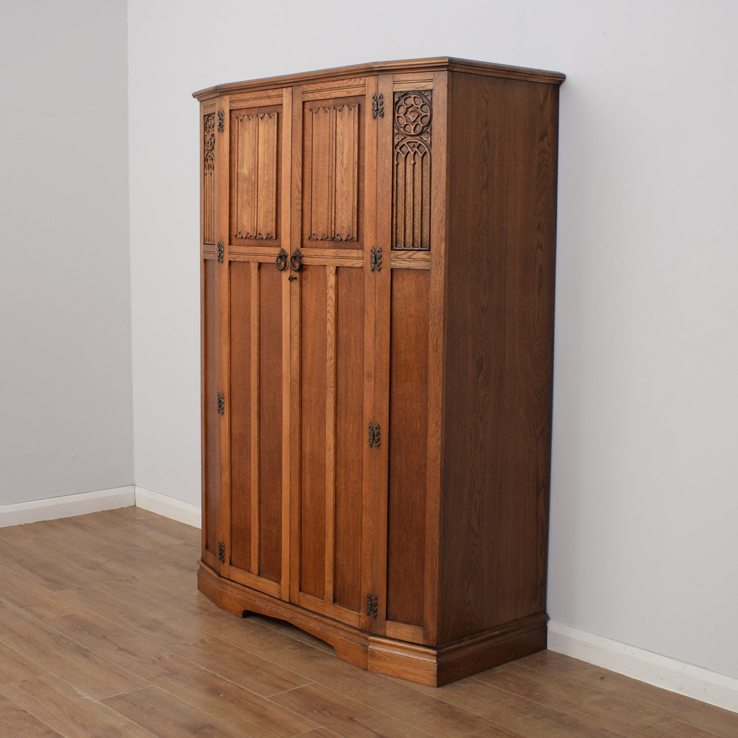 Restored Oak Wardrobe