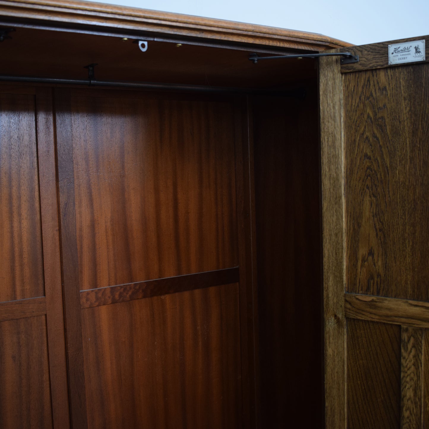 Restored Oak Wardrobe