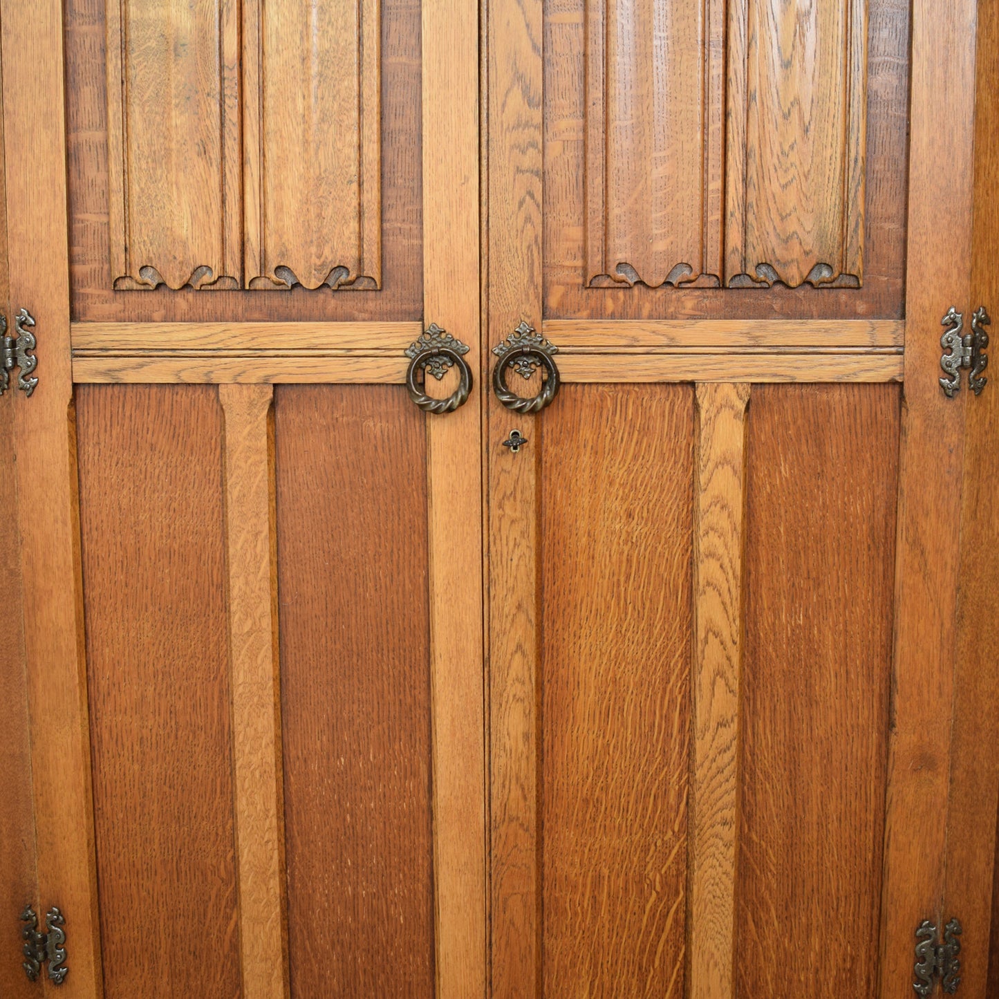 Restored Oak Wardrobe
