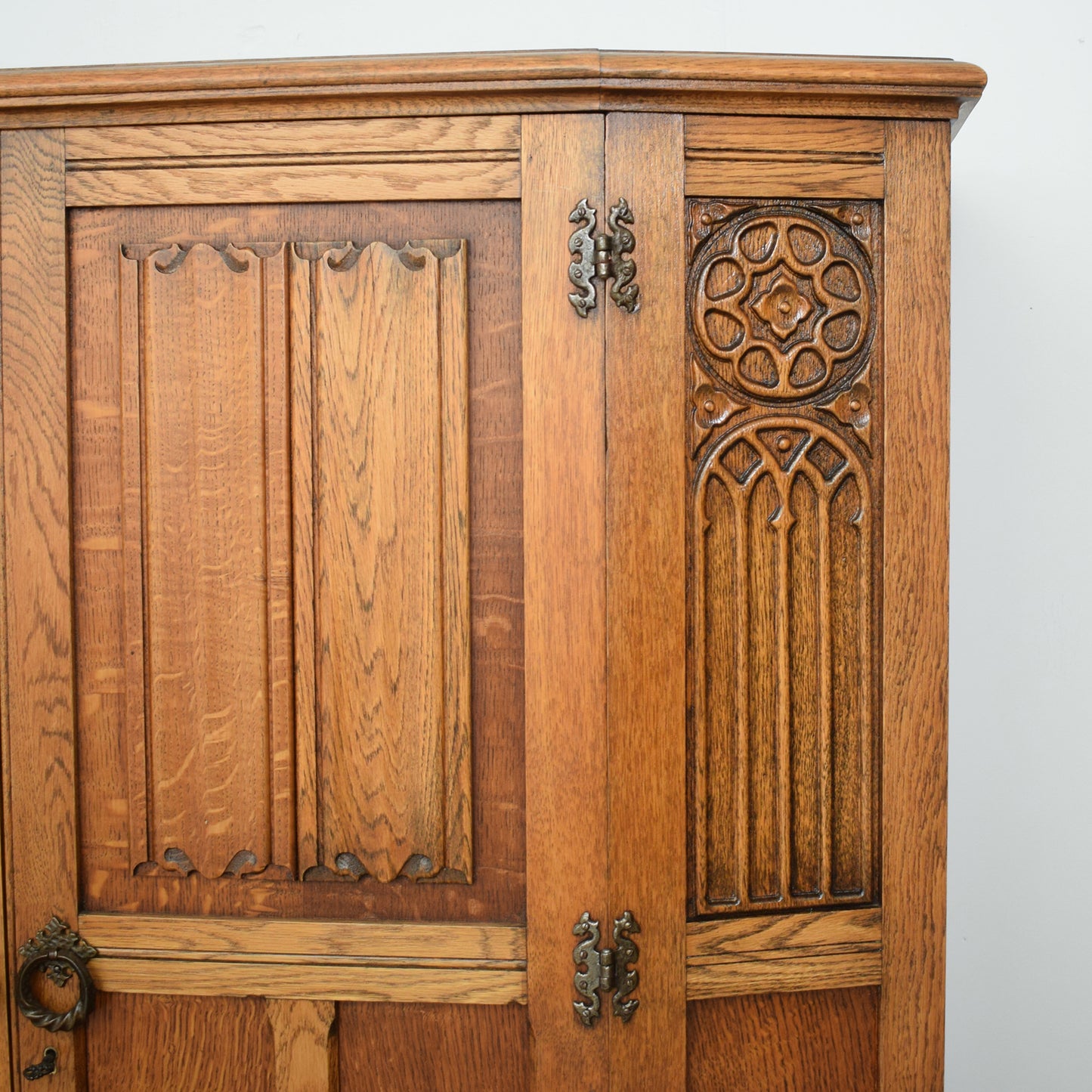 Restored Oak Wardrobe
