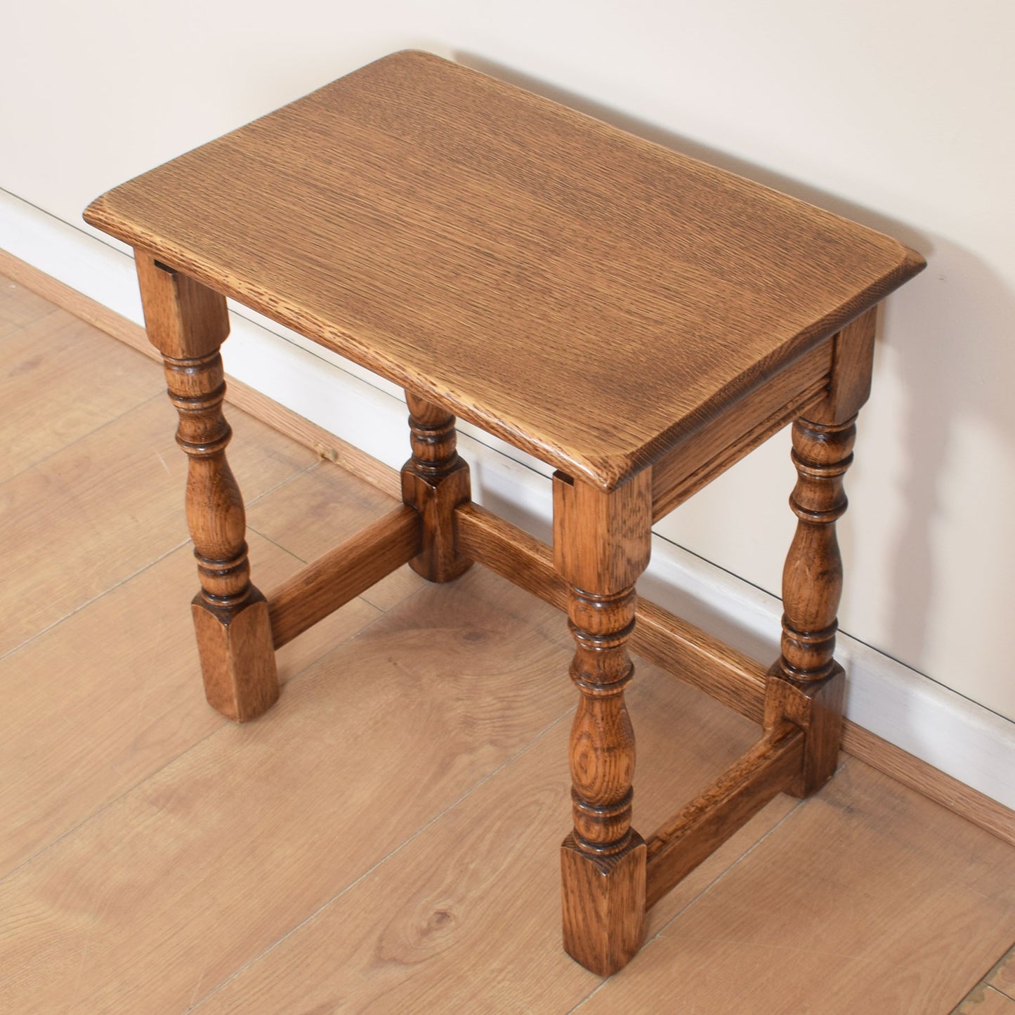 Oak Nest of Three Tables