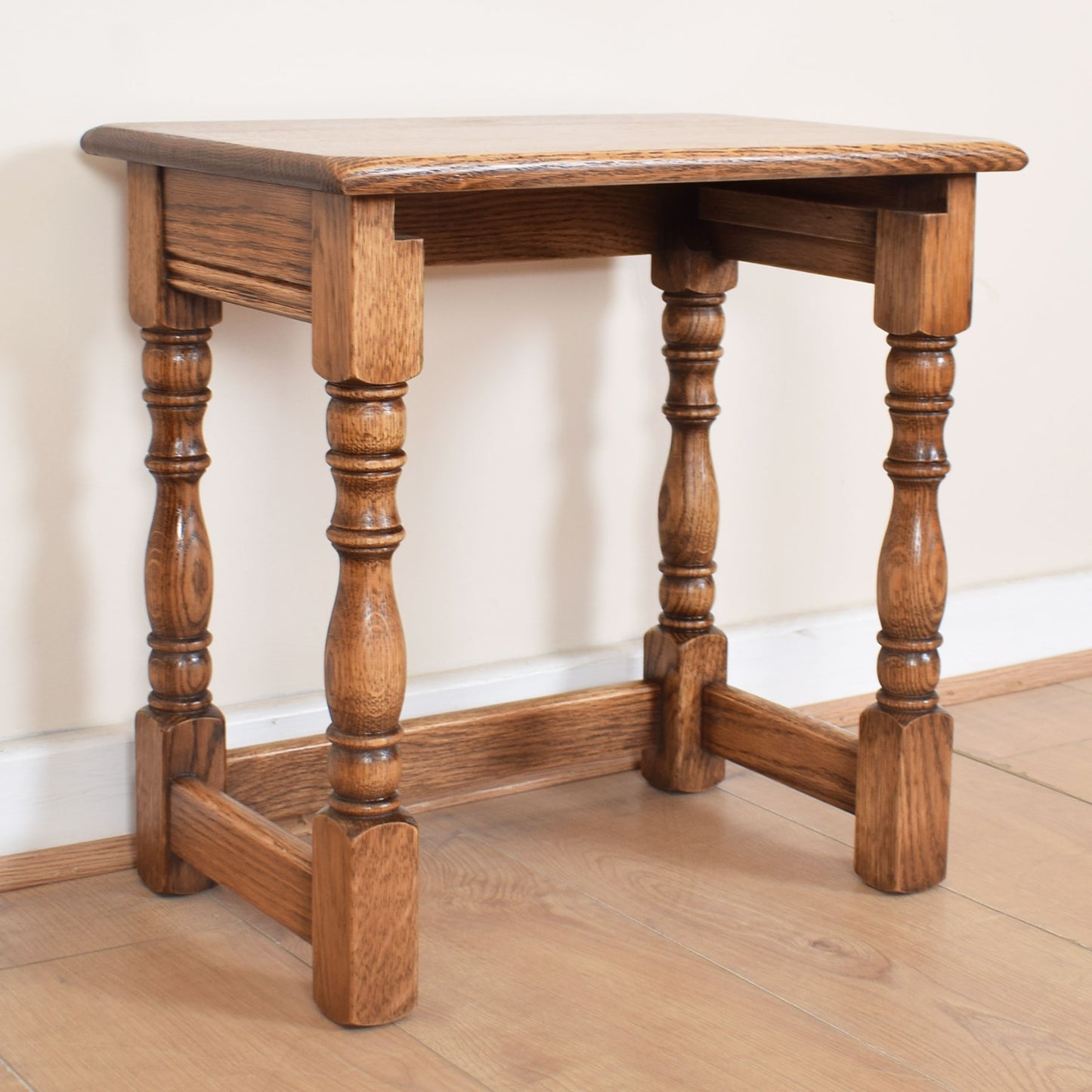 Oak Nest of Three Tables