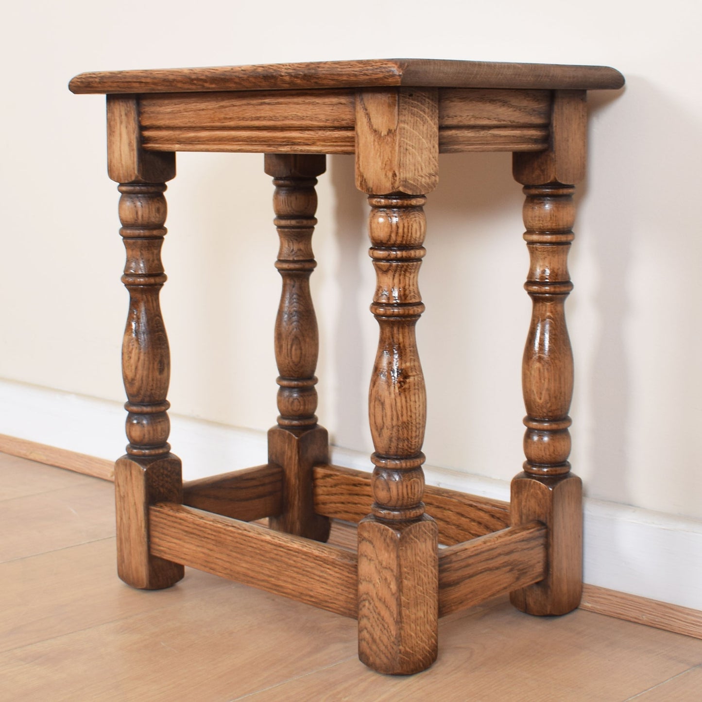 Oak Nest of Three Tables