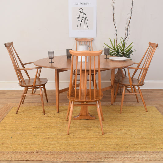 Ercol Table And Four Chairs