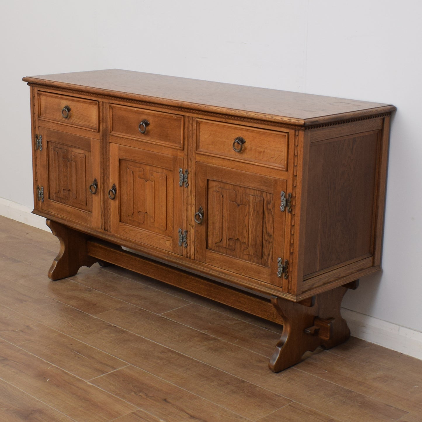 Restored Oak Sideboard