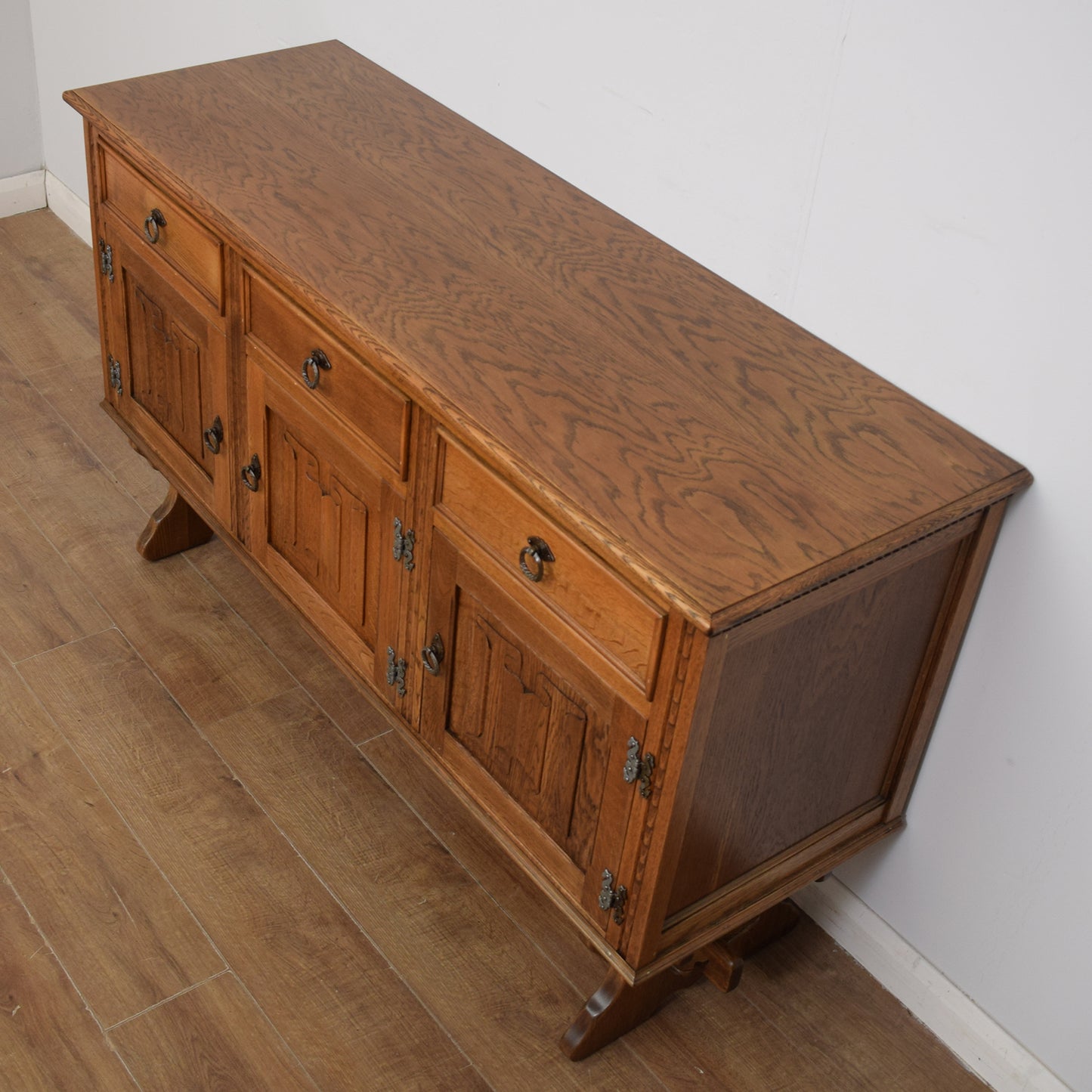 Restored Oak Sideboard