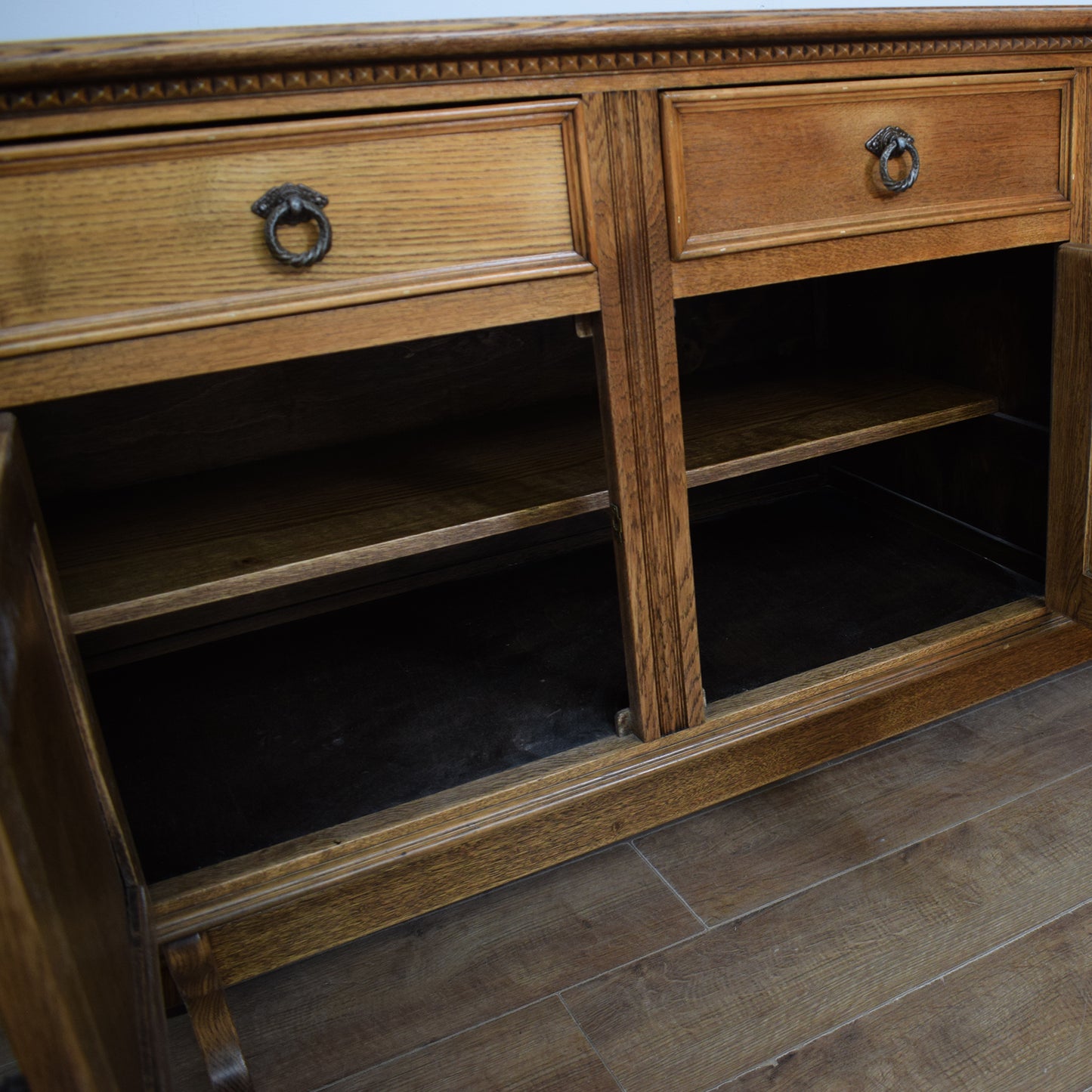 Restored Oak Sideboard