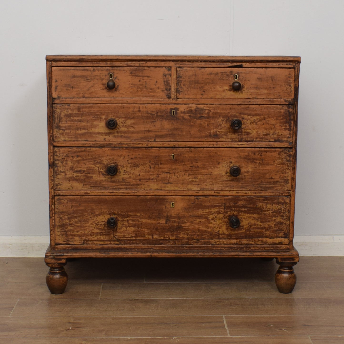 Antique Pine Chest of Drawers