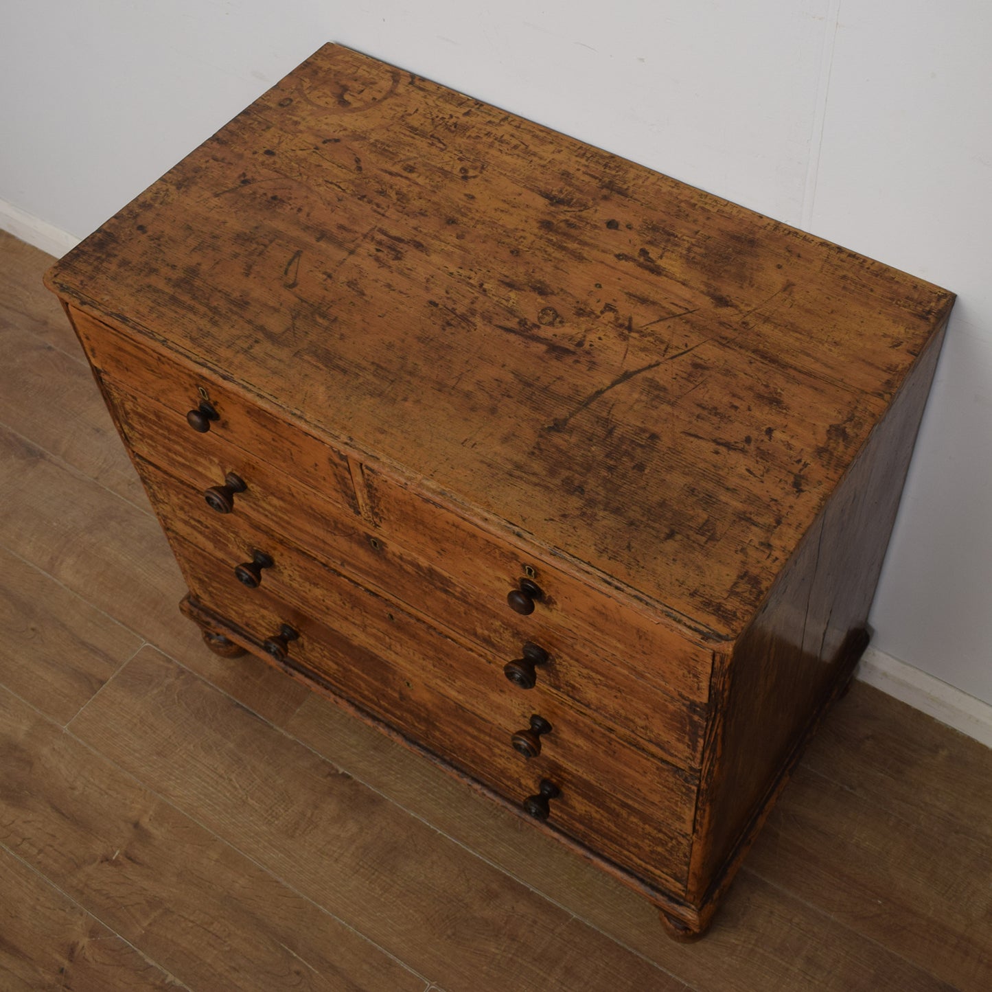 Antique Pine Chest of Drawers