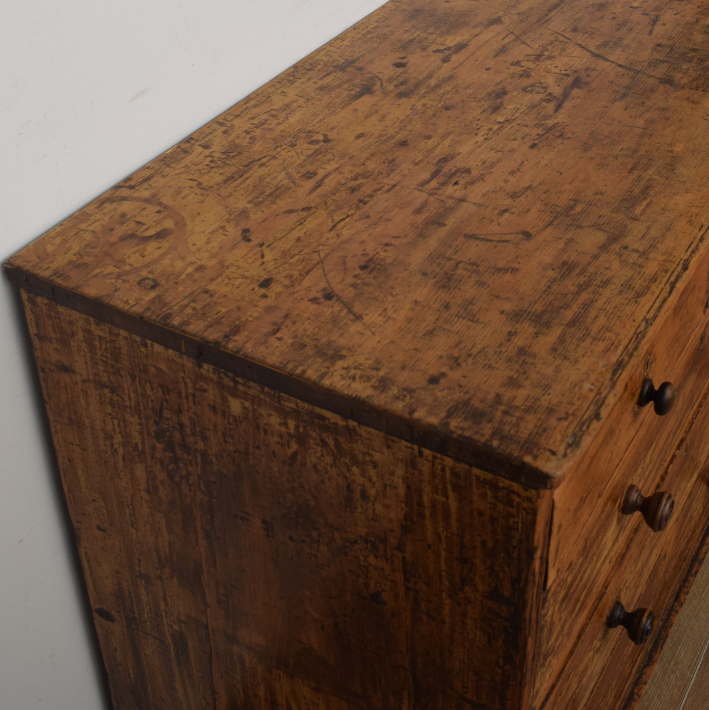 Antique Pine Chest of Drawers
