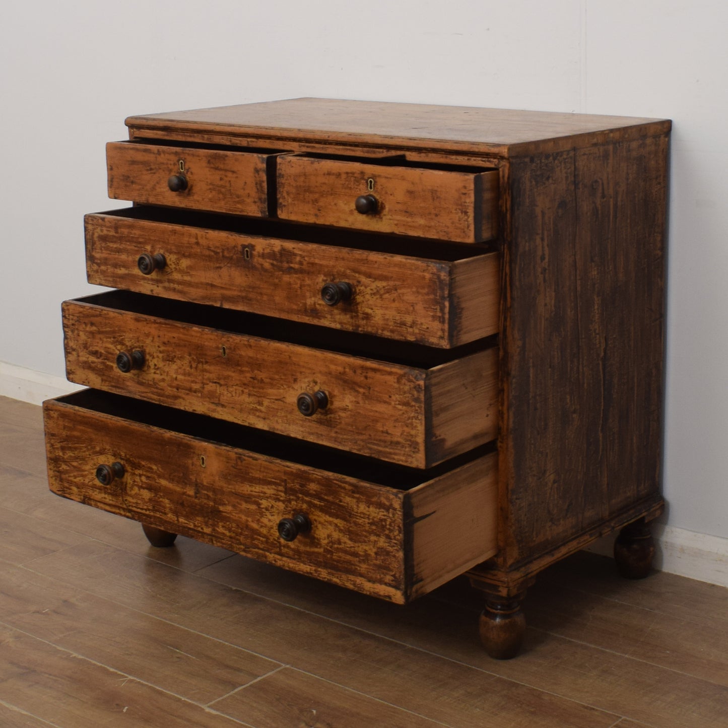 Antique Pine Chest of Drawers