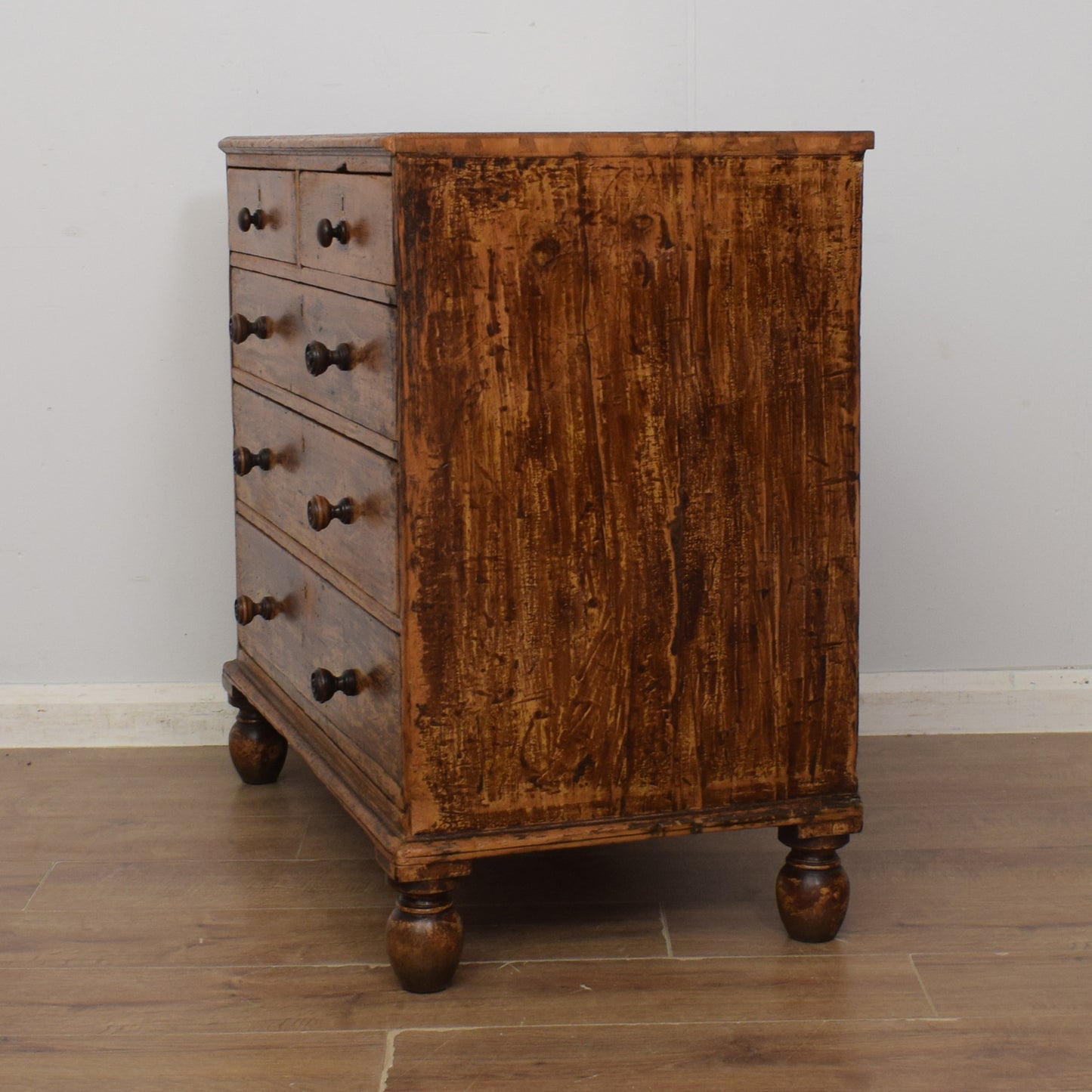 Antique Pine Chest of Drawers