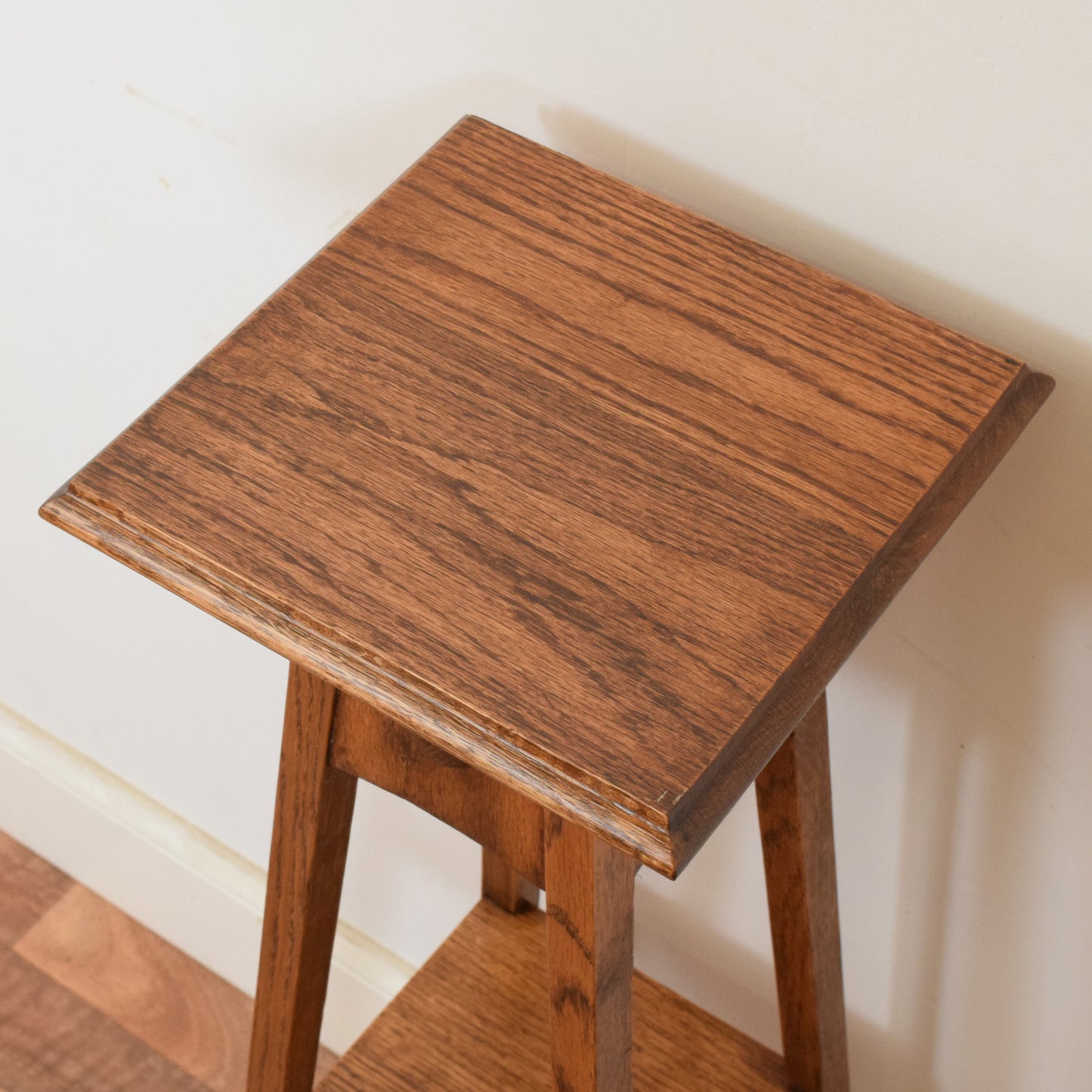Restored Oak Plant Stand