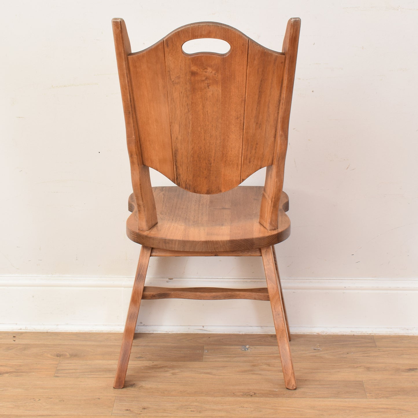 Dutch Oak Table And Six Chairs