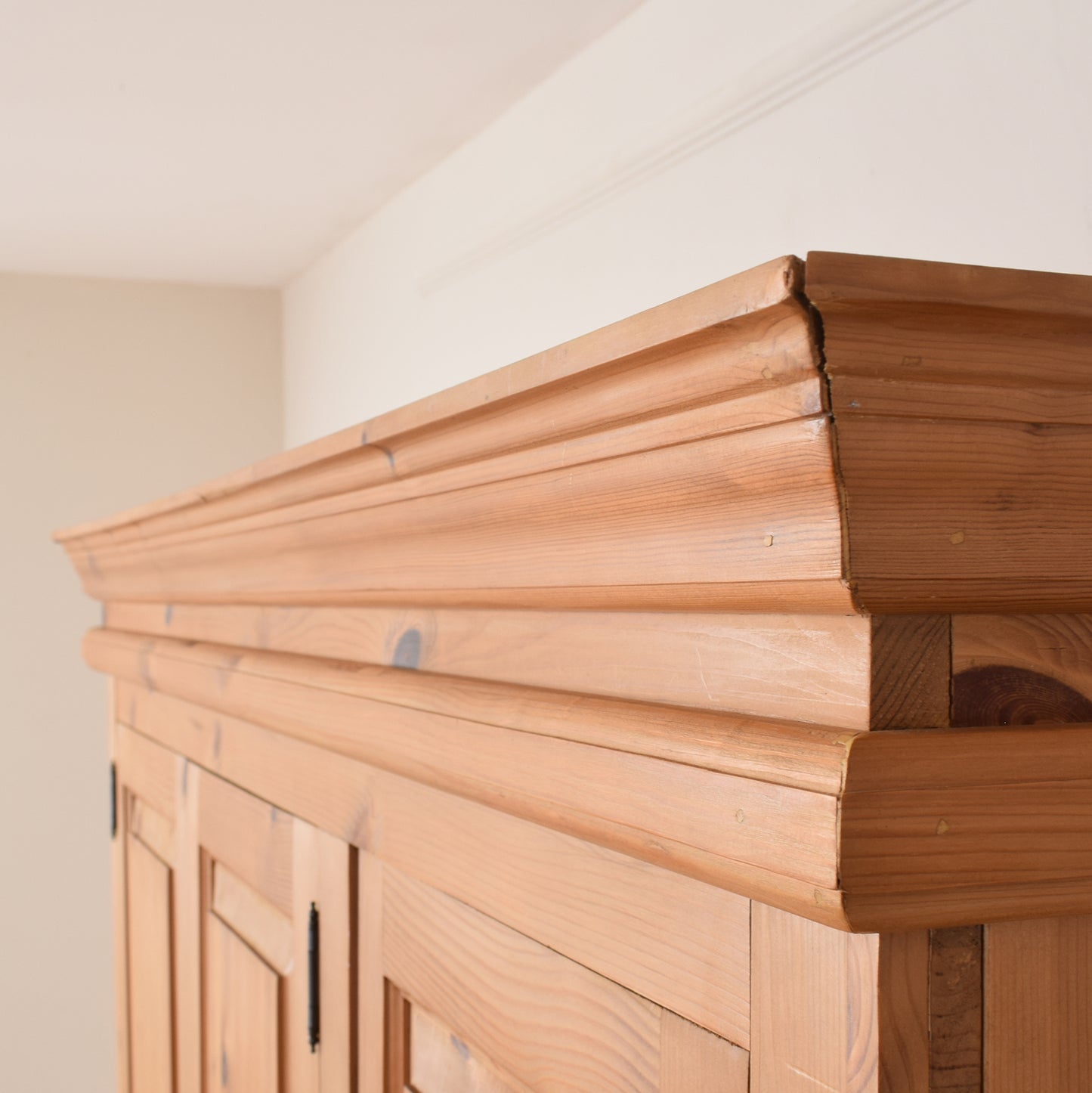 Pine Three Door Wardrobe