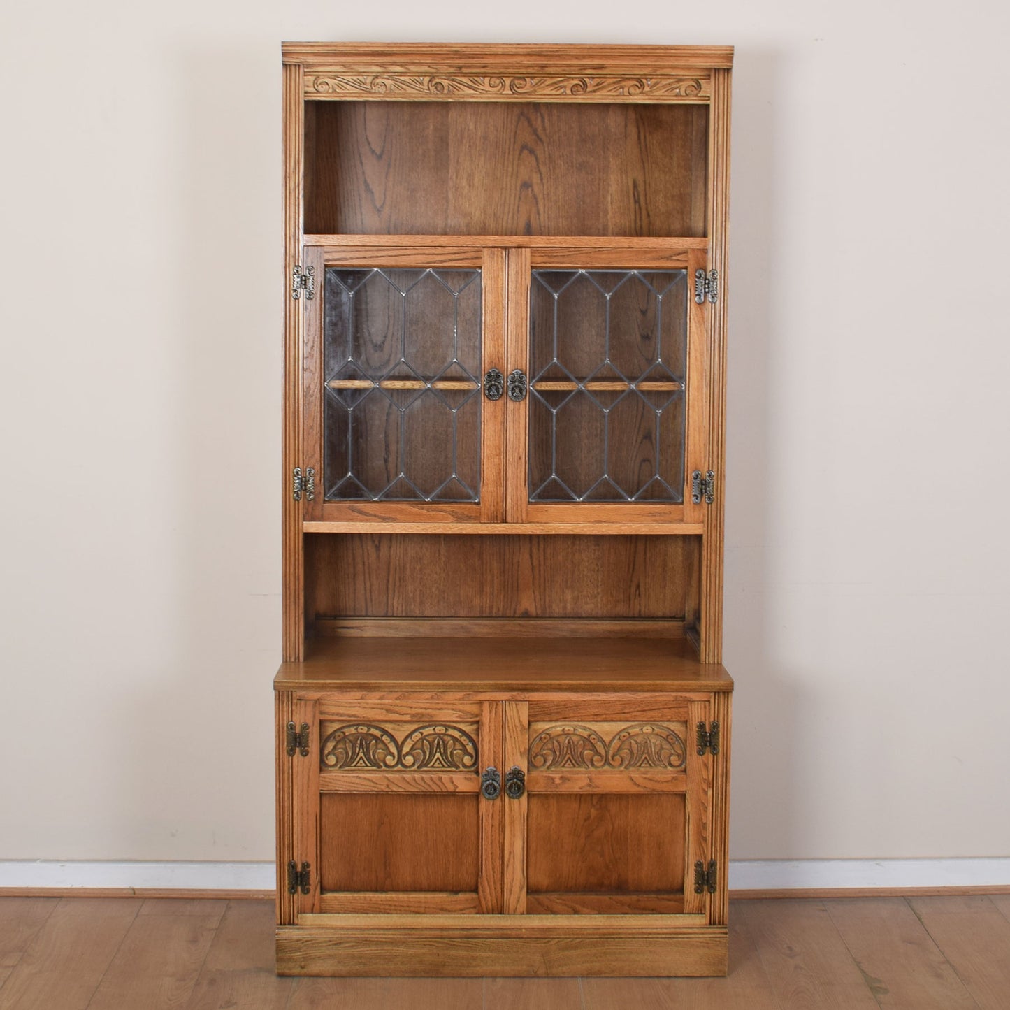 Old Charm Glazed Display Cabinet