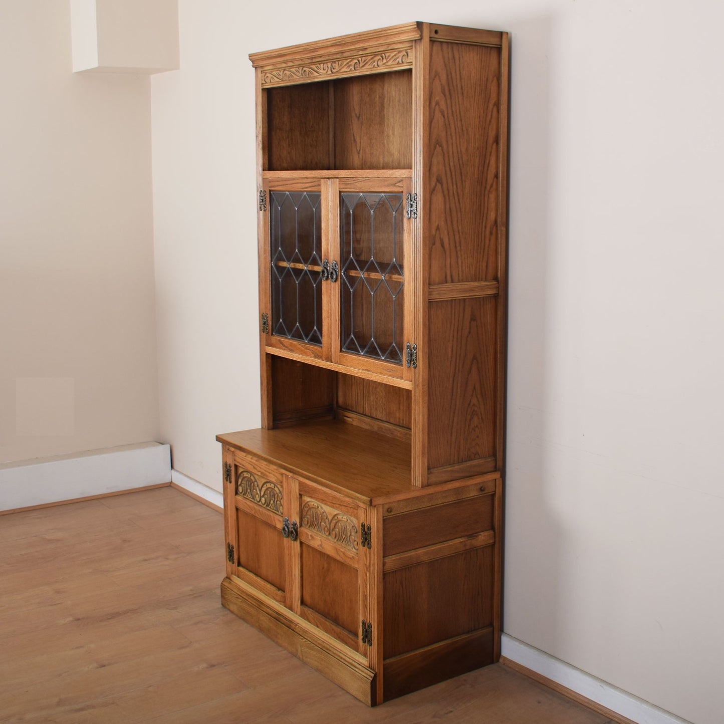 Old Charm Glazed Display Cabinet