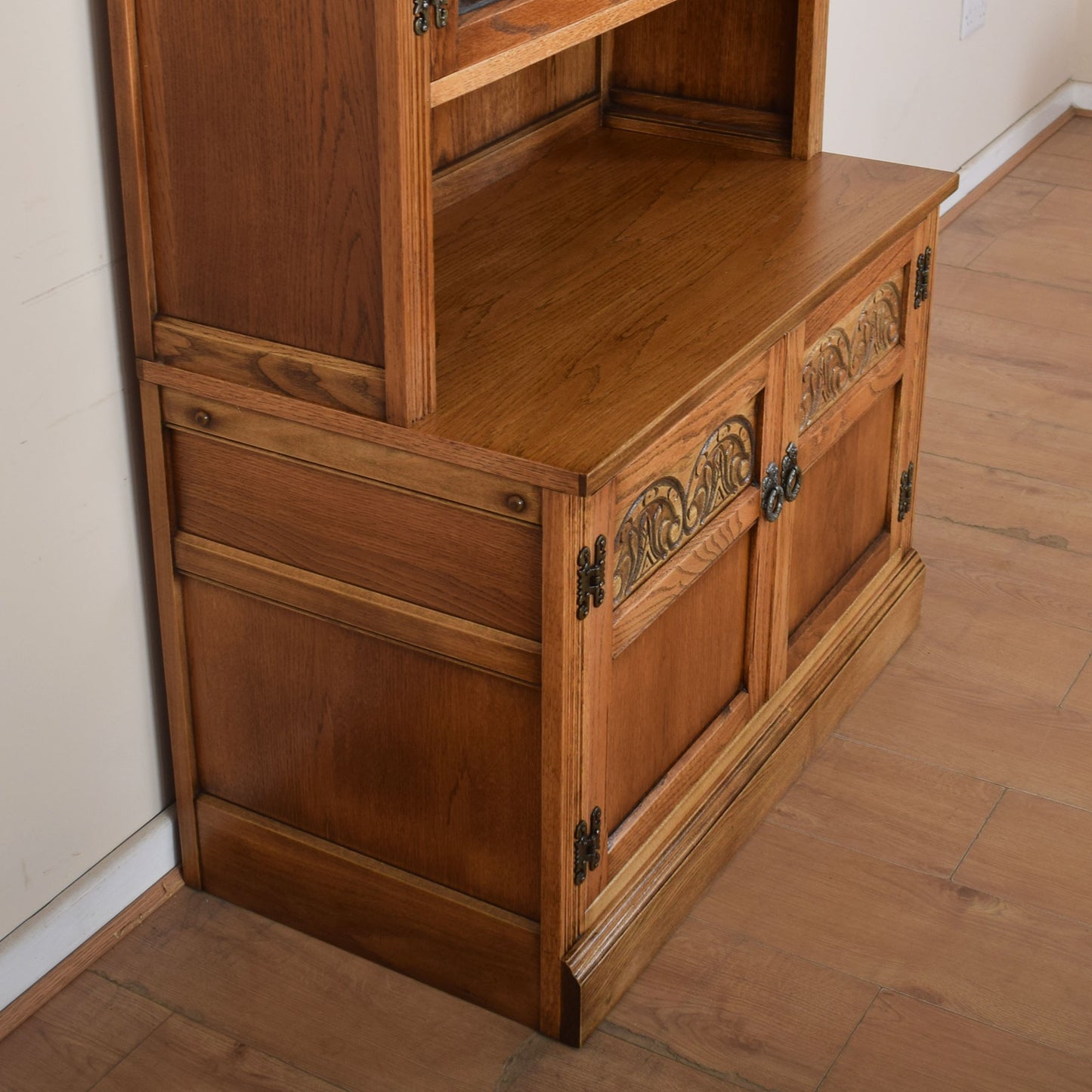 Old Charm Glazed Display Cabinet