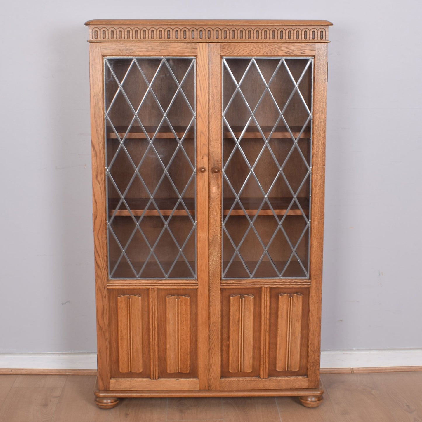 Glazed Bookcase Cabinet