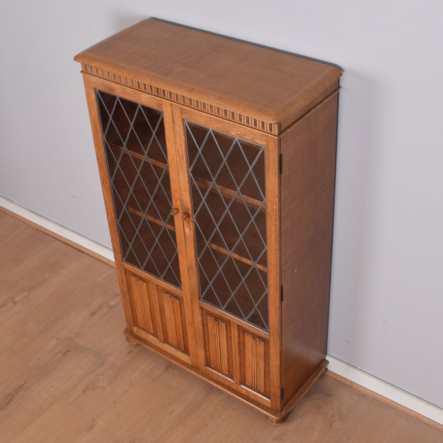 Glazed Bookcase Cabinet