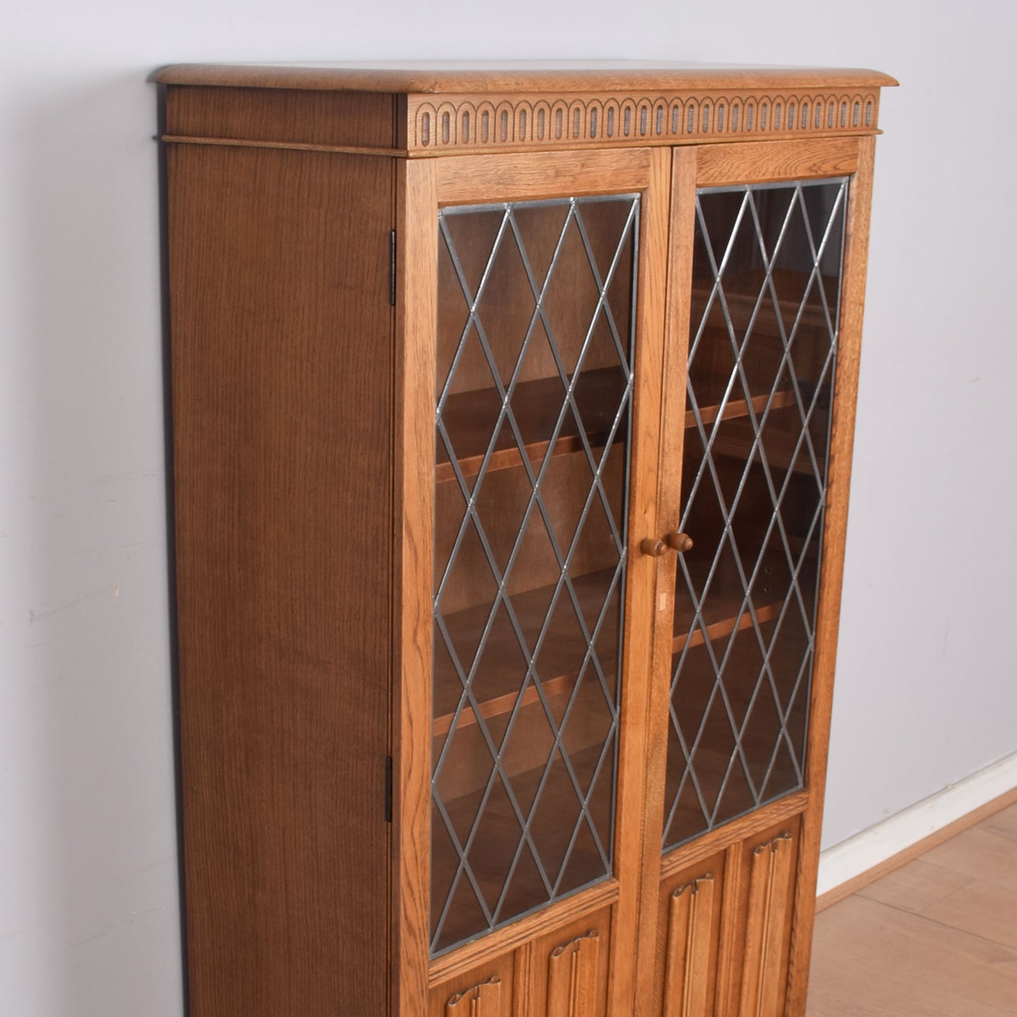 Glazed Bookcase Cabinet