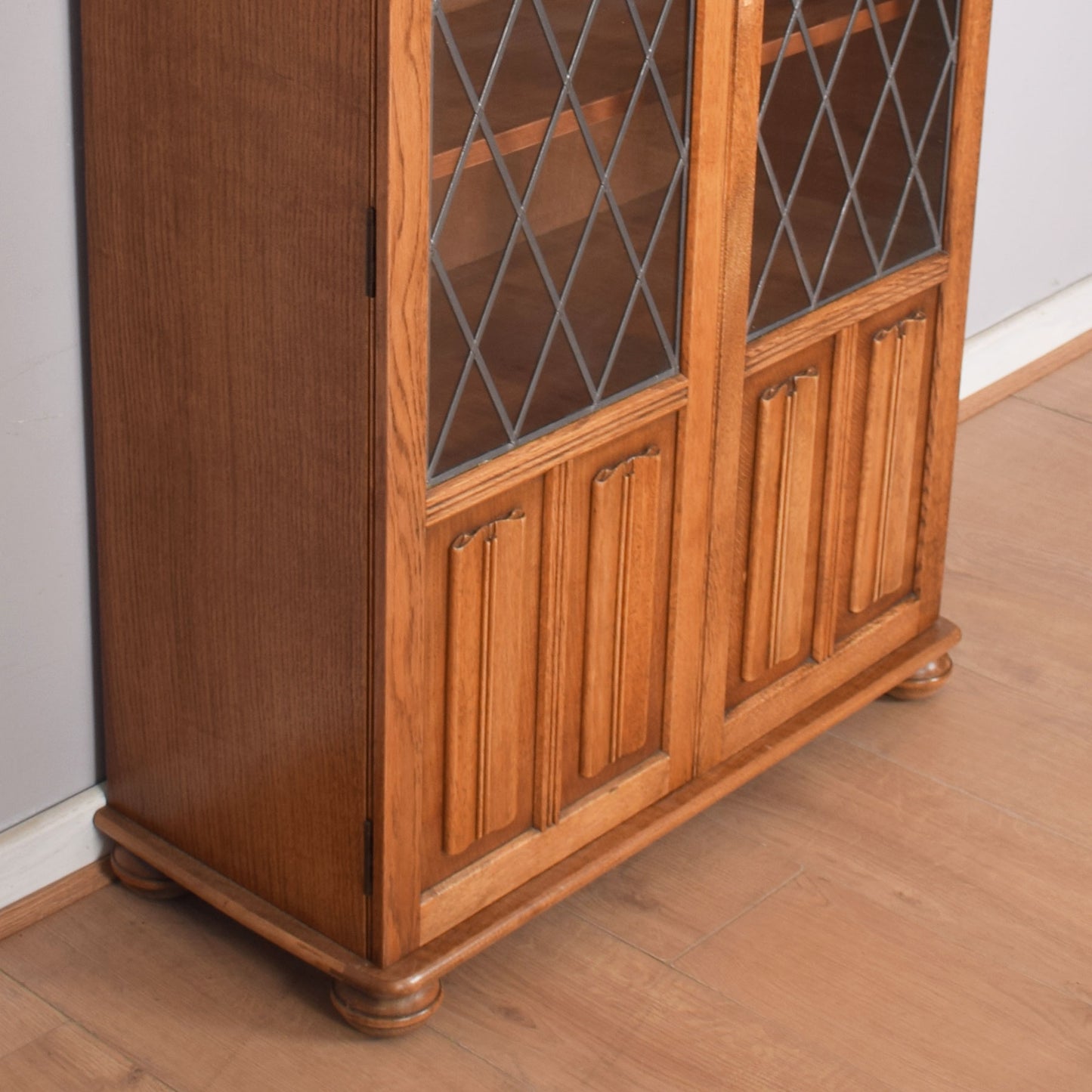 Glazed Bookcase Cabinet