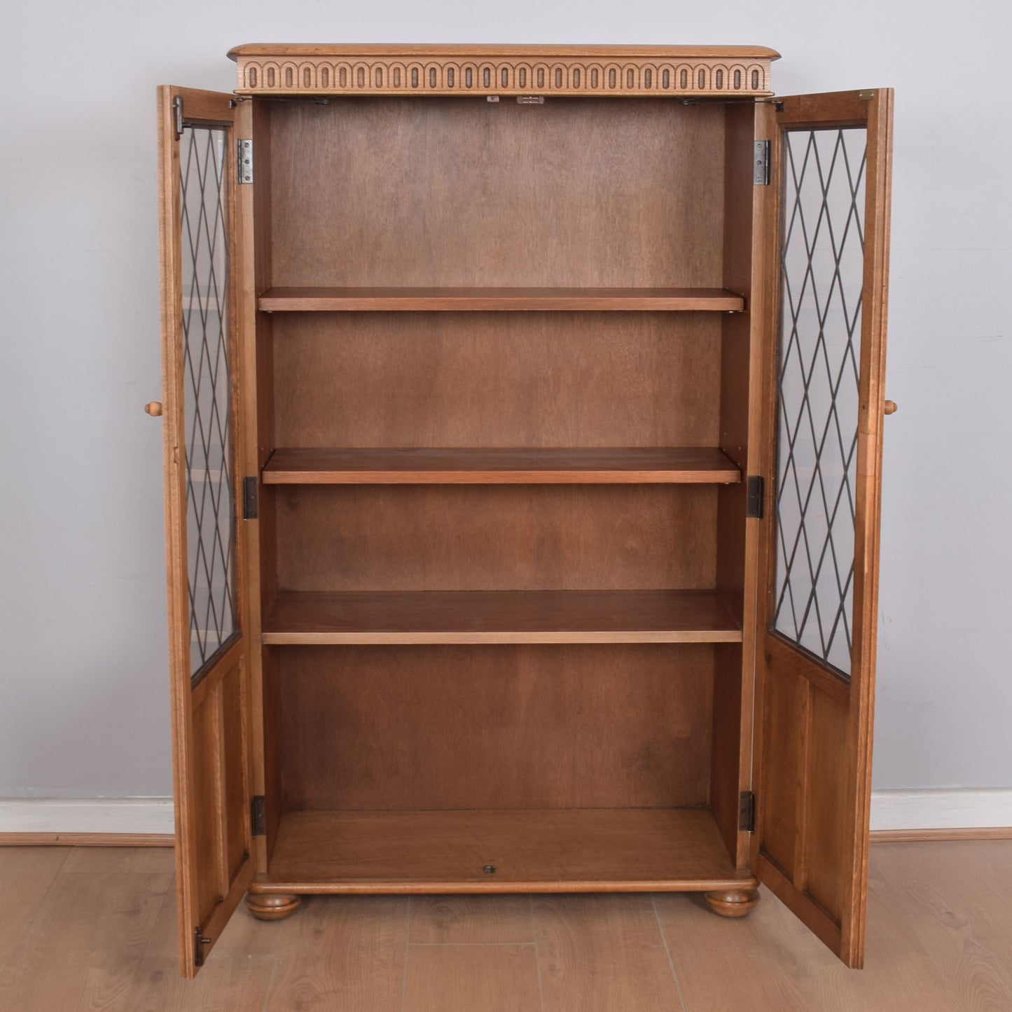 Glazed Bookcase Cabinet