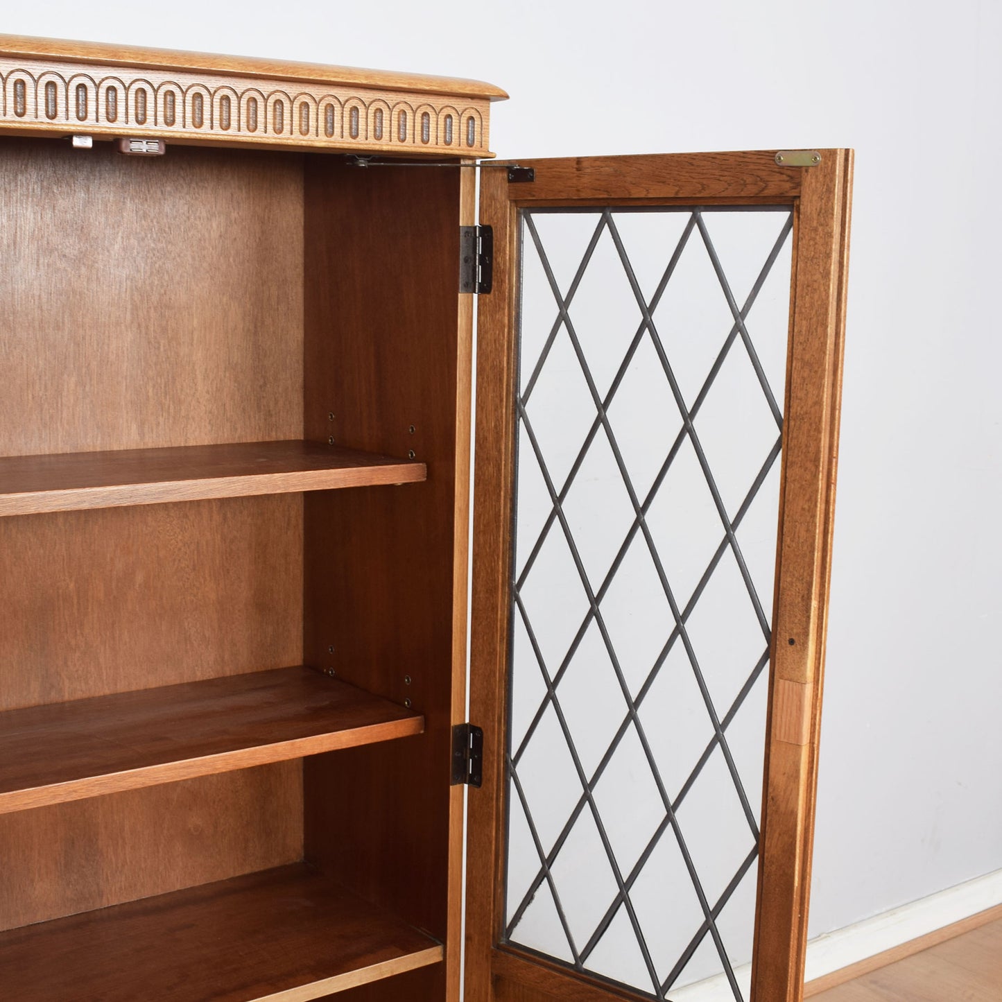 Glazed Bookcase Cabinet