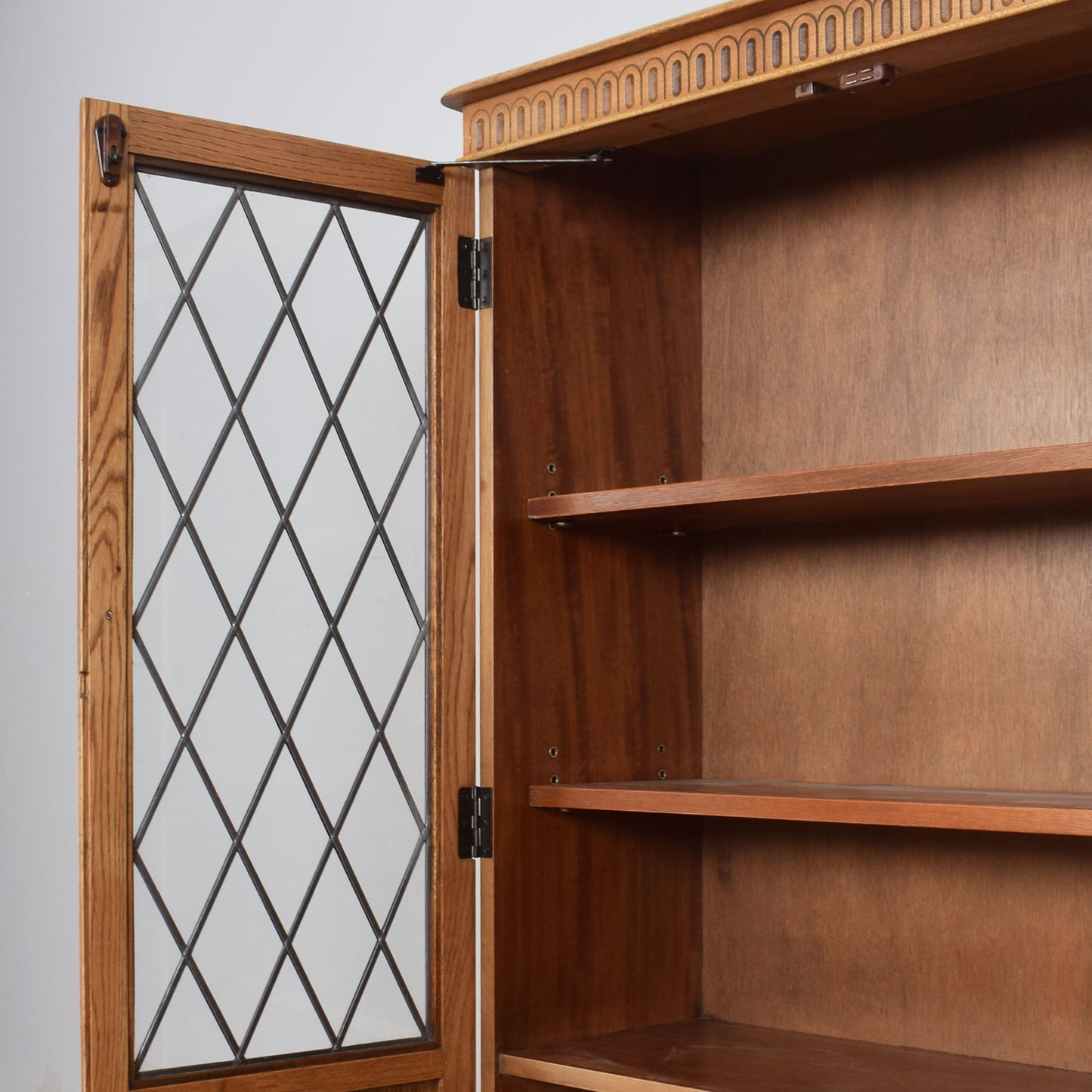 Glazed Bookcase Cabinet