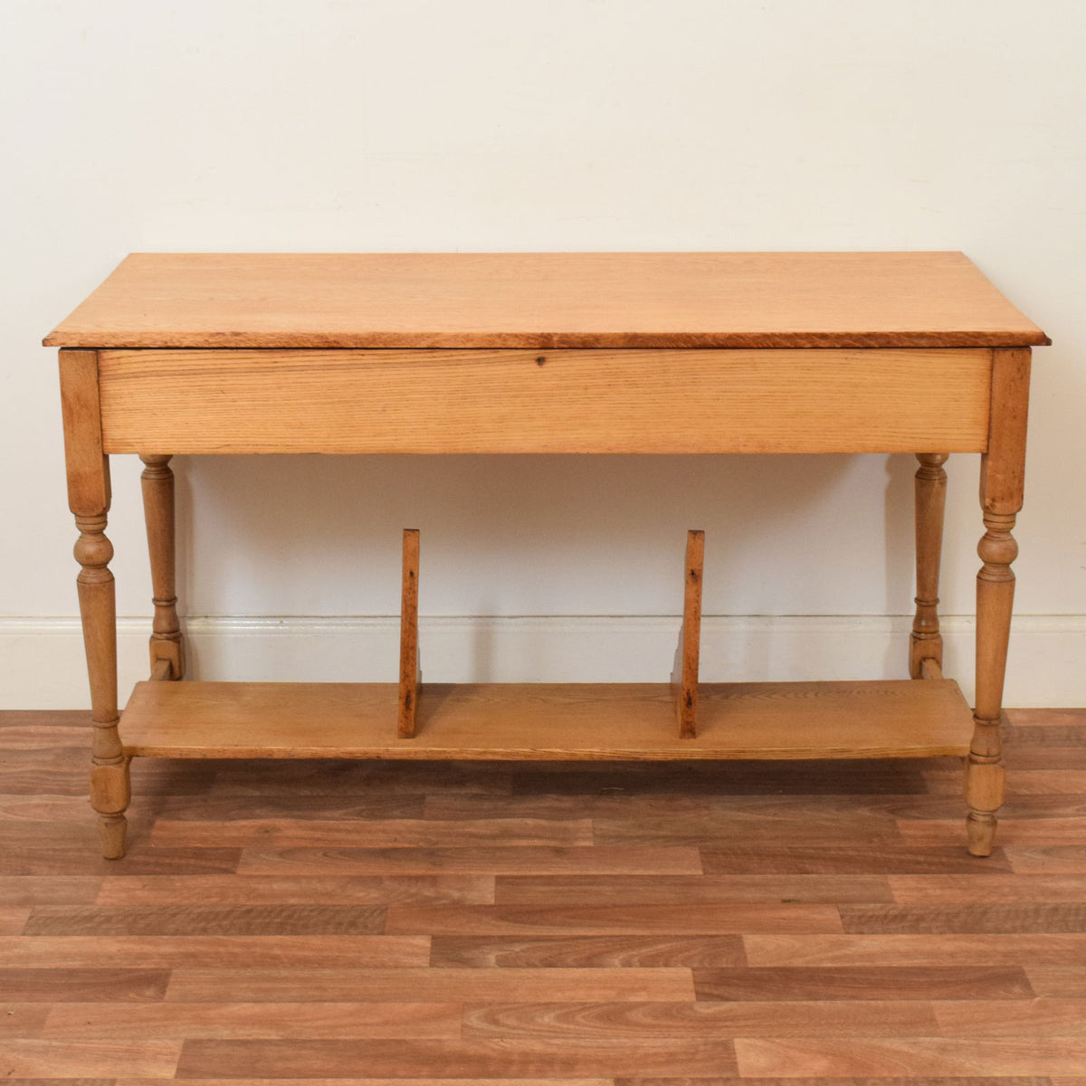Restored Oak Console Table