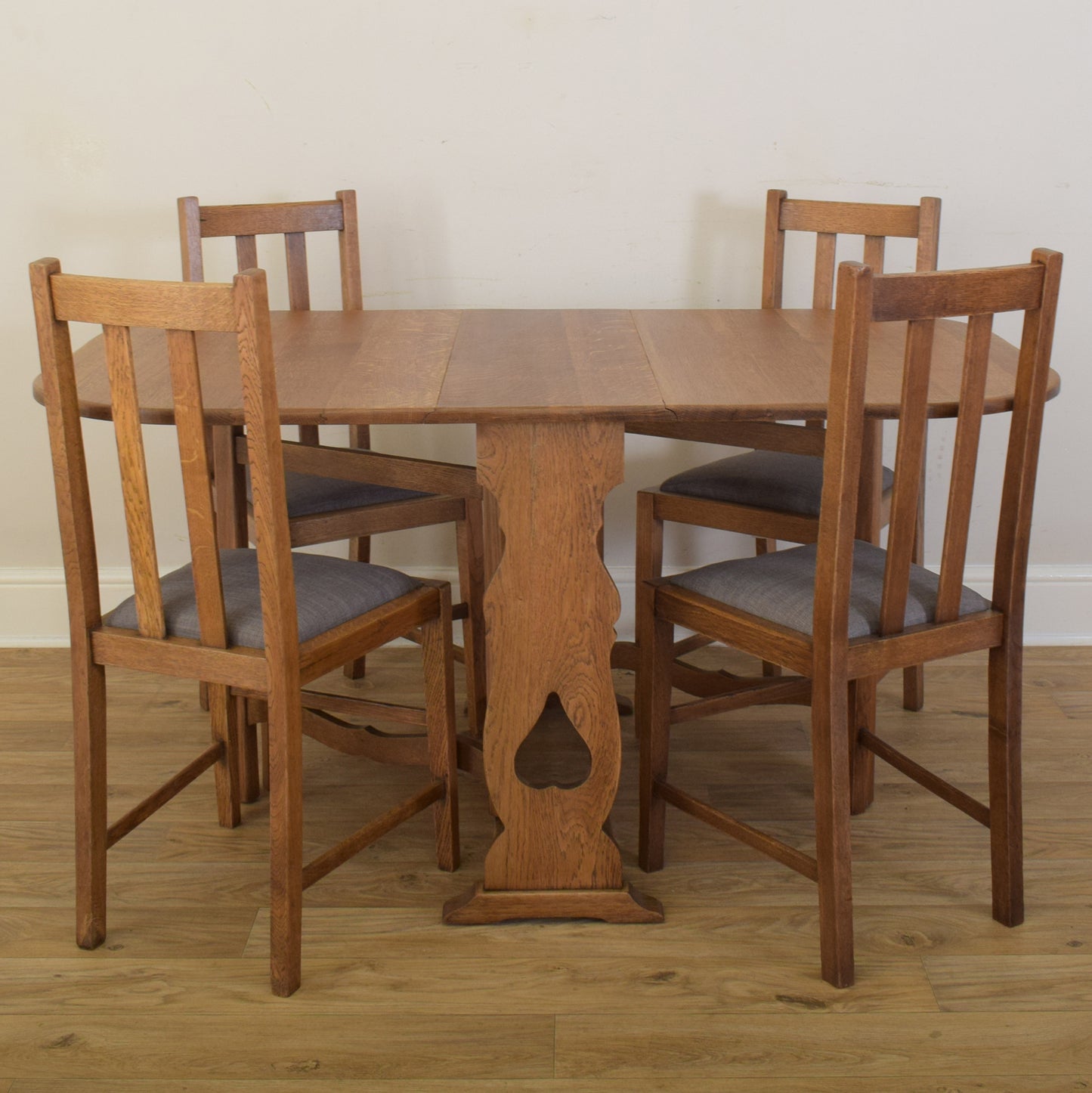 Drop Leaf Table And Four Chairs