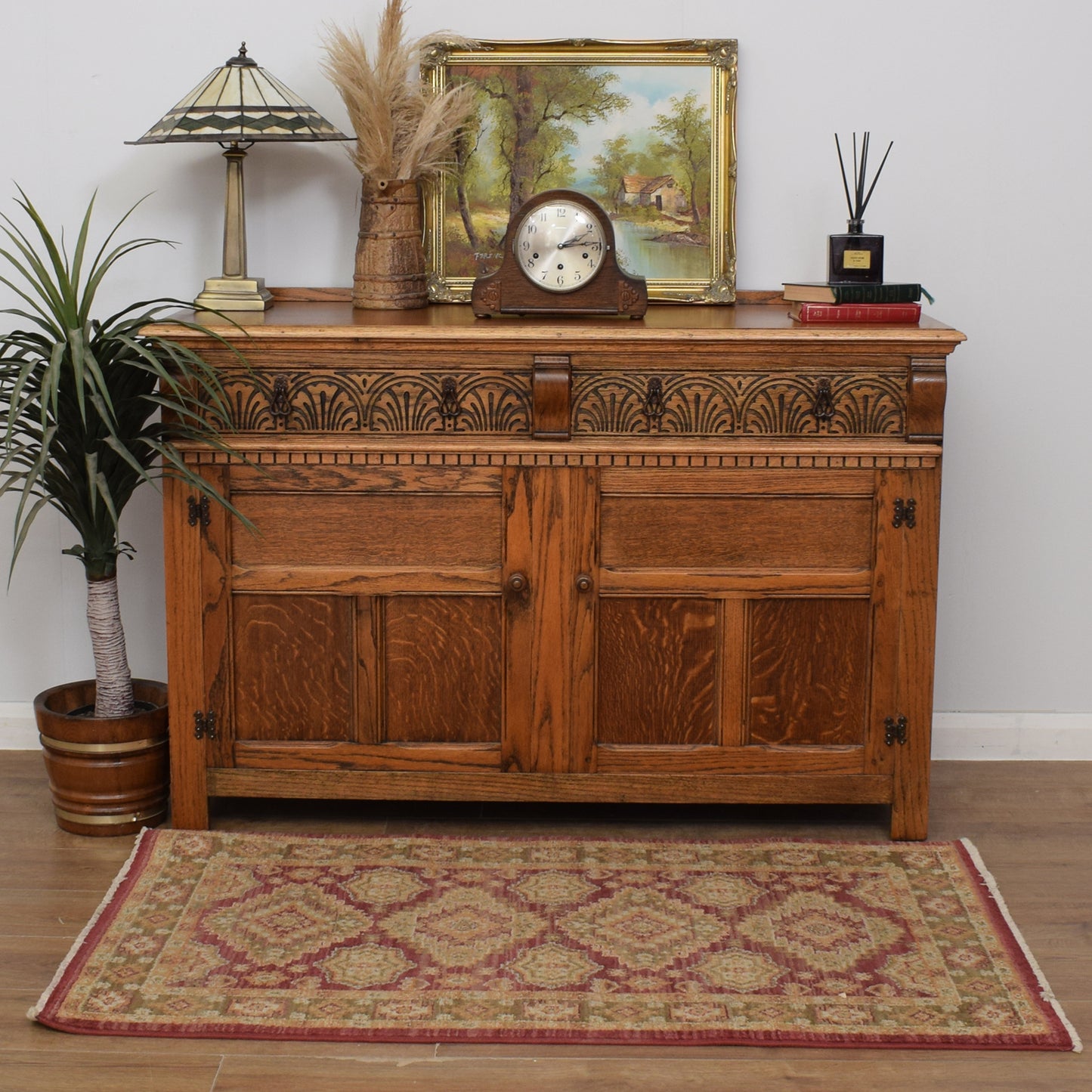 Restored Oak Sideboard