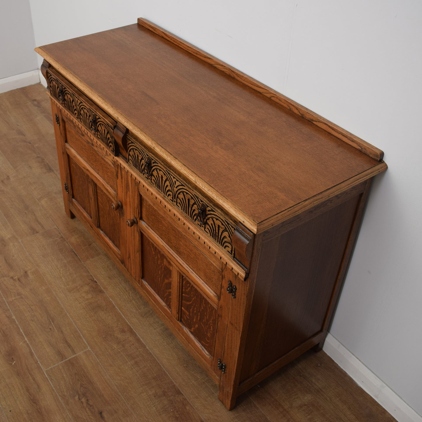 Restored Oak Sideboard