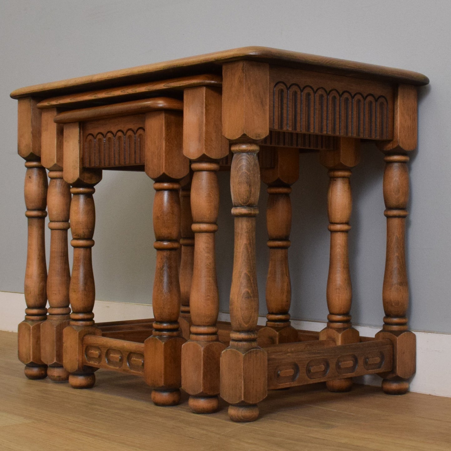 Restored Priory Nest of Tables