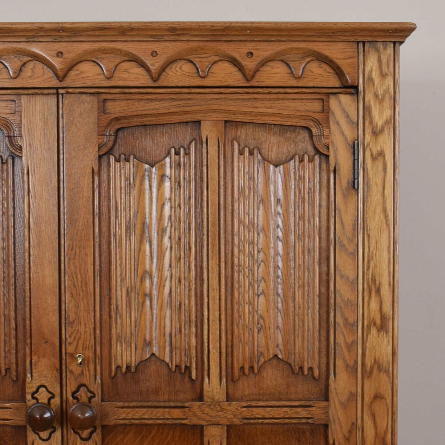 Vintage Oak Wardrobe