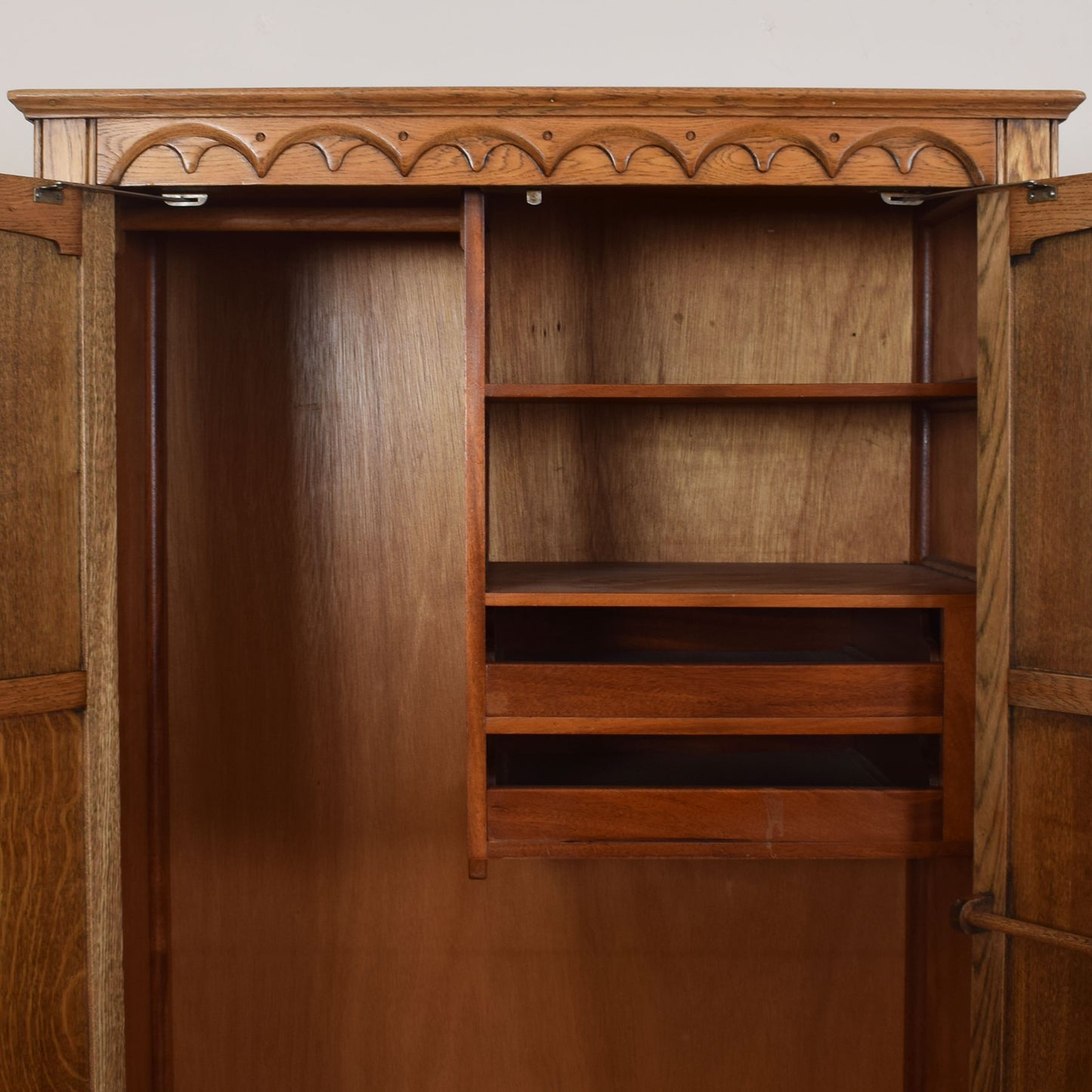 Vintage Oak Wardrobe