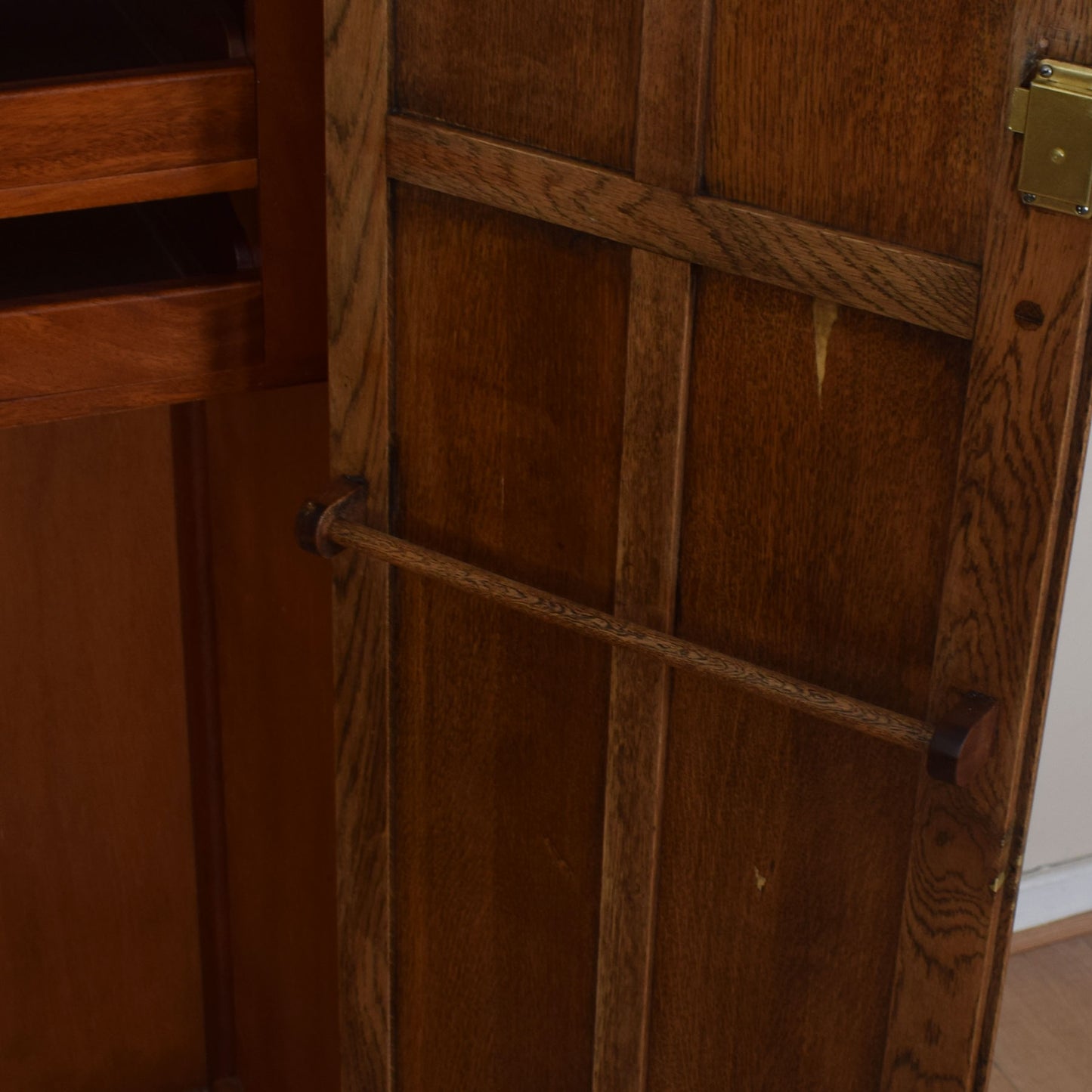 Vintage Oak Wardrobe