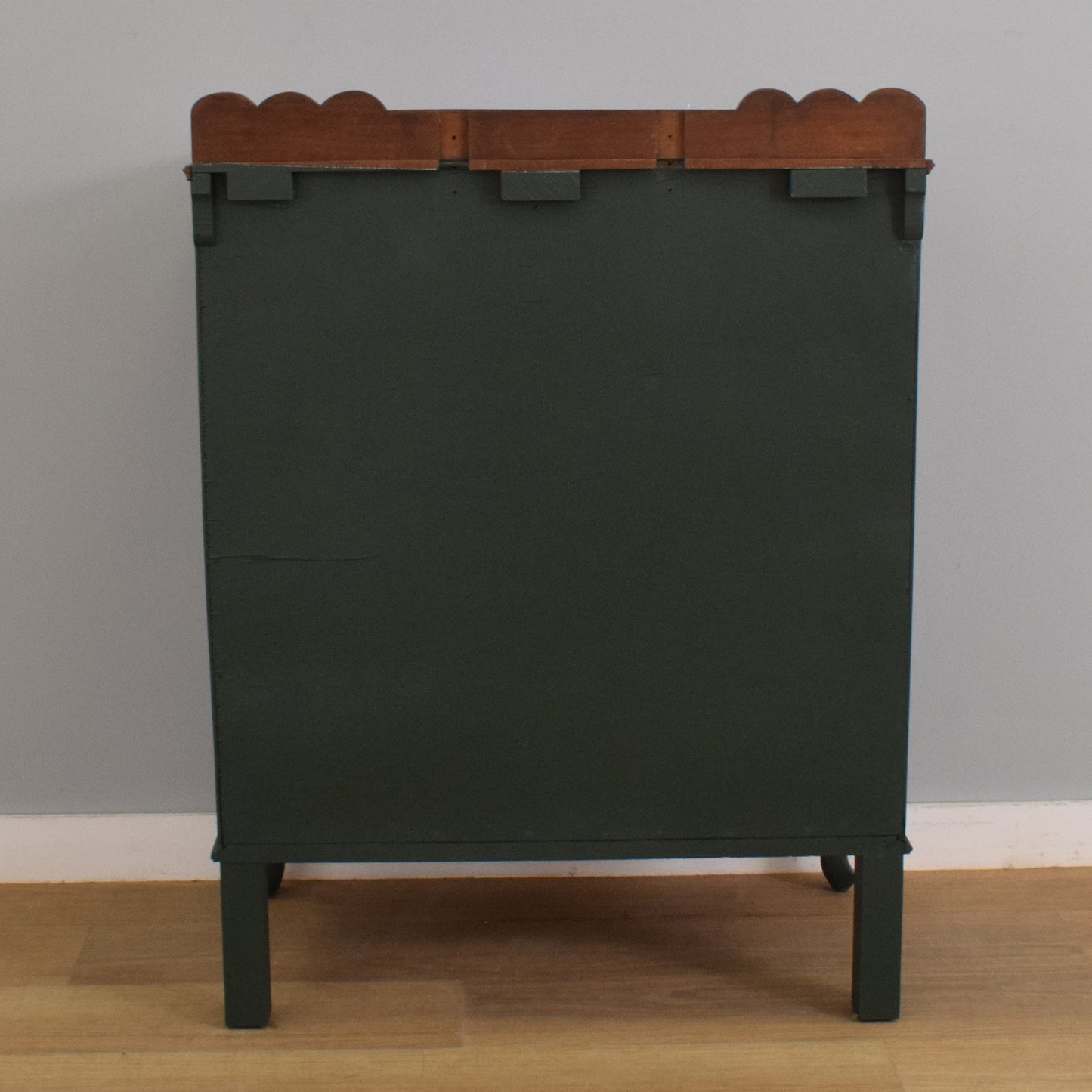 Painted Mahogany Veneer Chest of Drawers