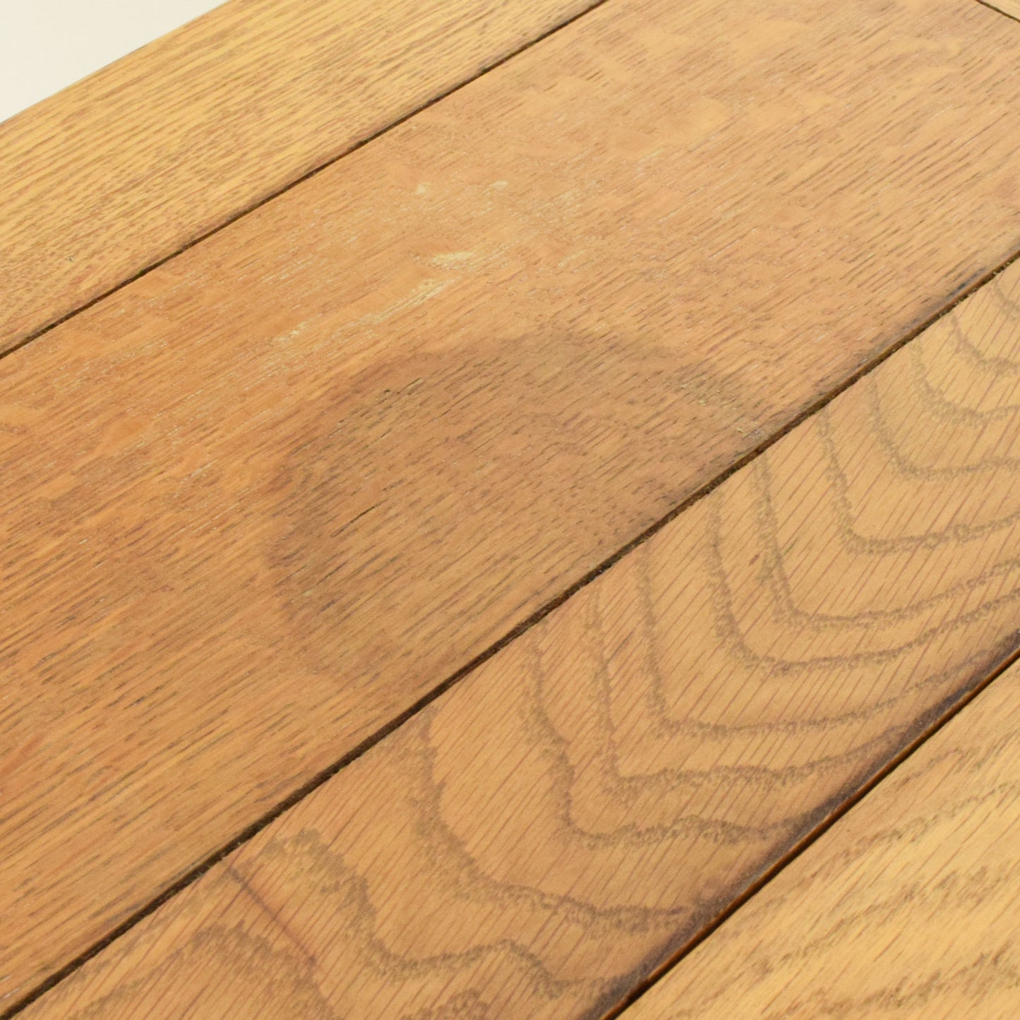Carved Oak Draw Leaf Table and Four