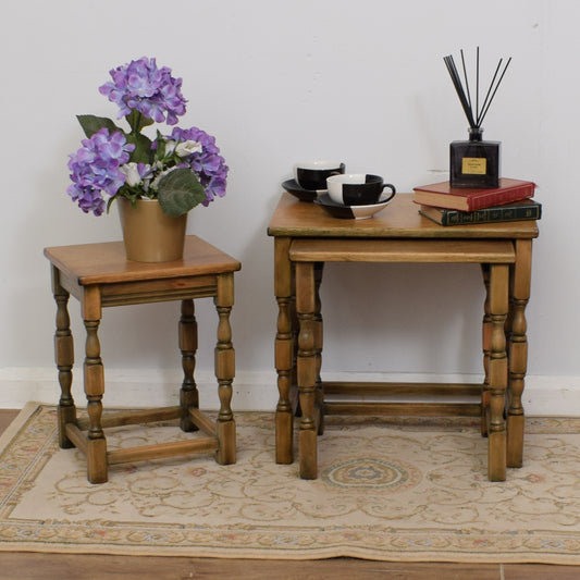 Oak Nest of Tables