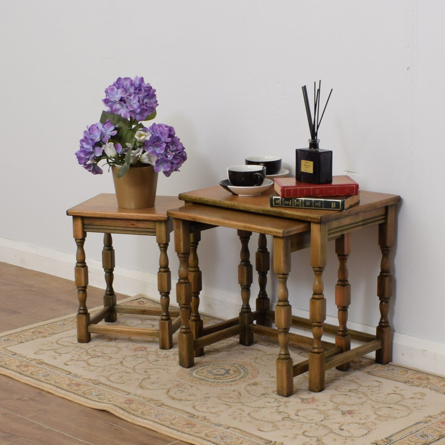 Oak Nest of Tables