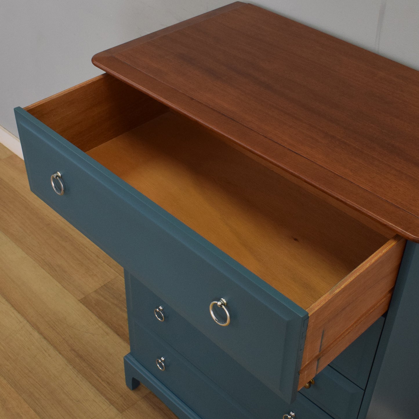 Painted 'Stag' Chest of Drawers