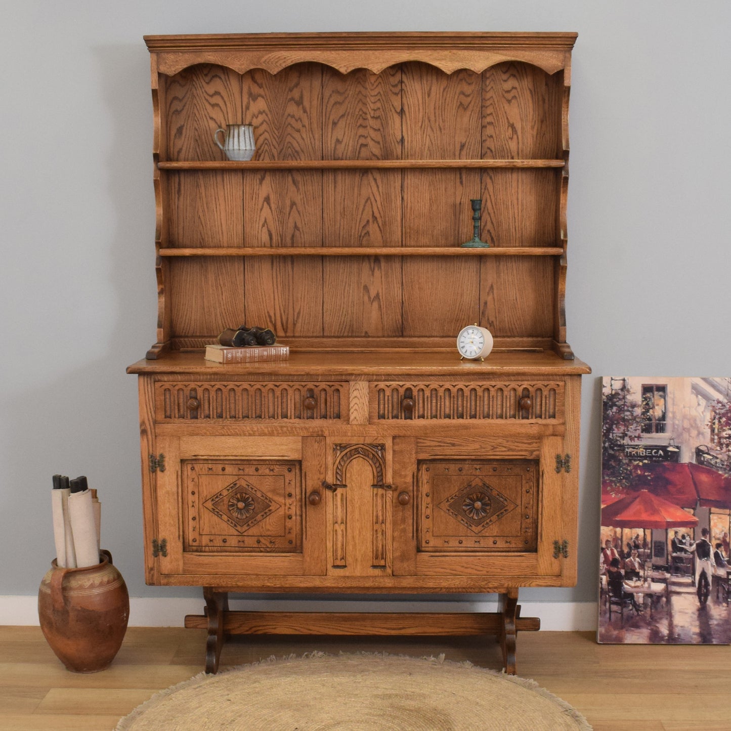 Vintage Oak Dresser