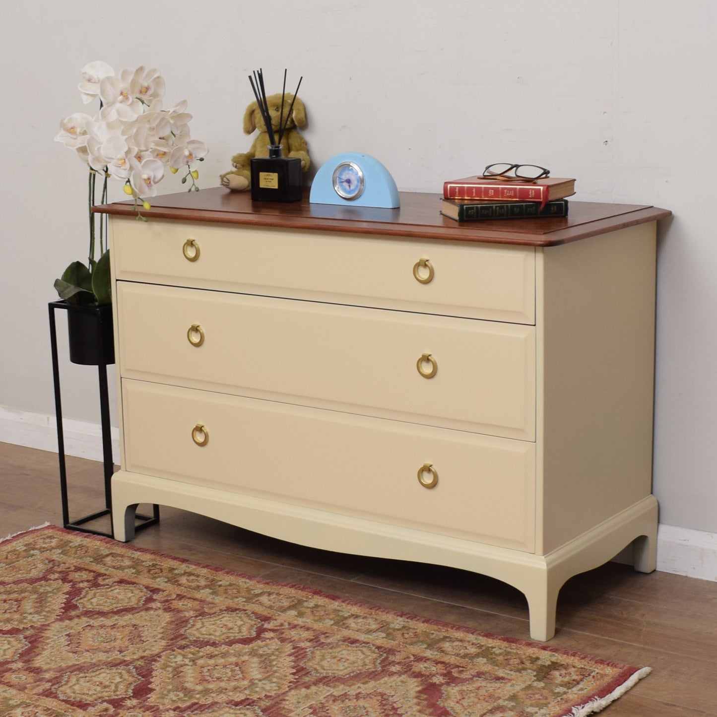 Painted Stag Chest of Drawers