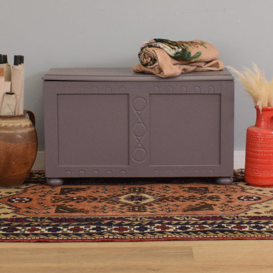 Painted Blanket Box