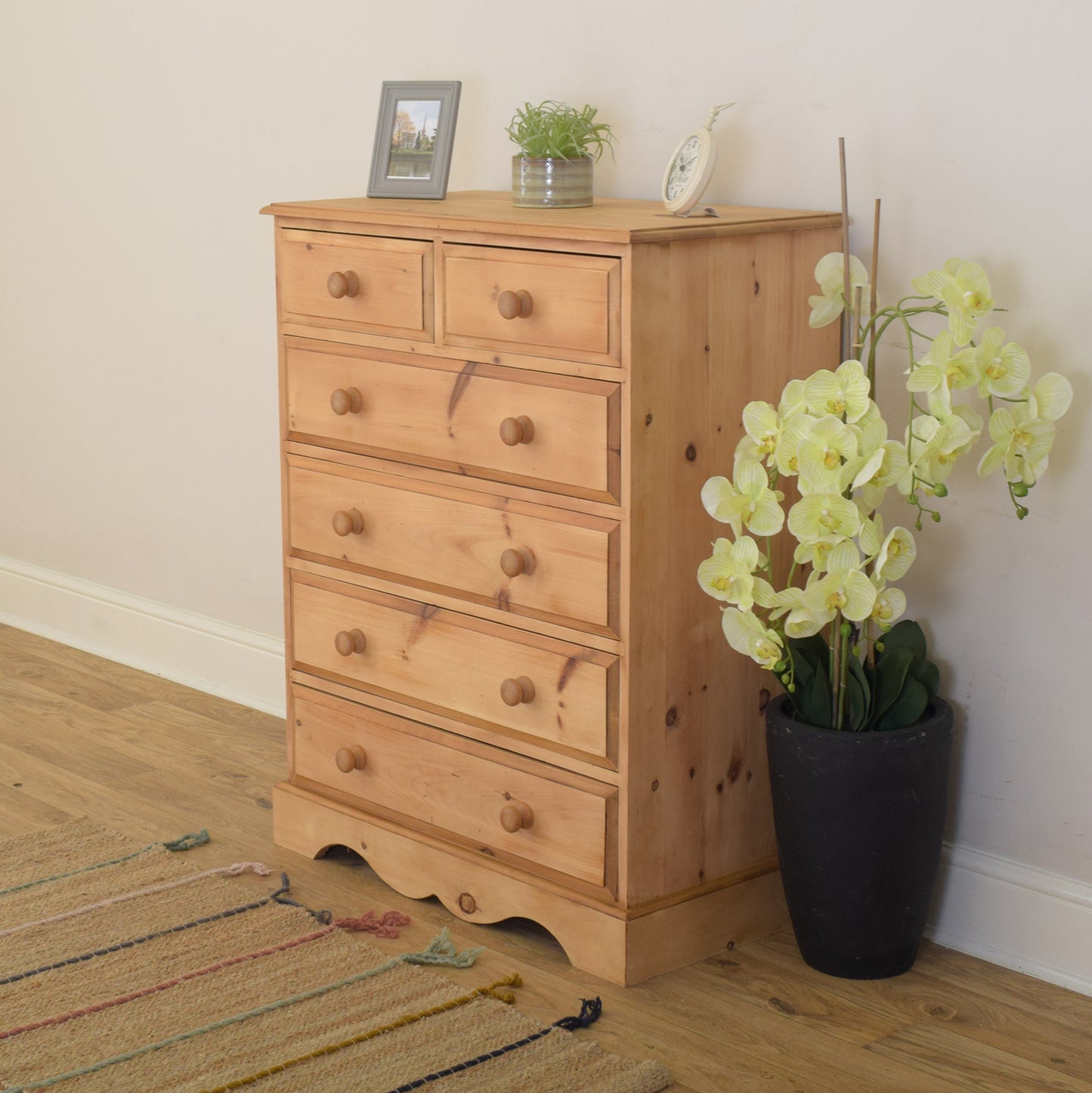Pine Chest Of Drawers