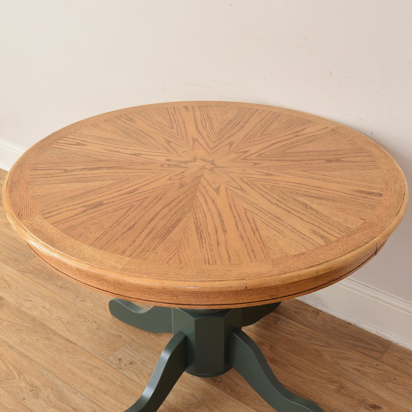 Painted Table And Four Chairs